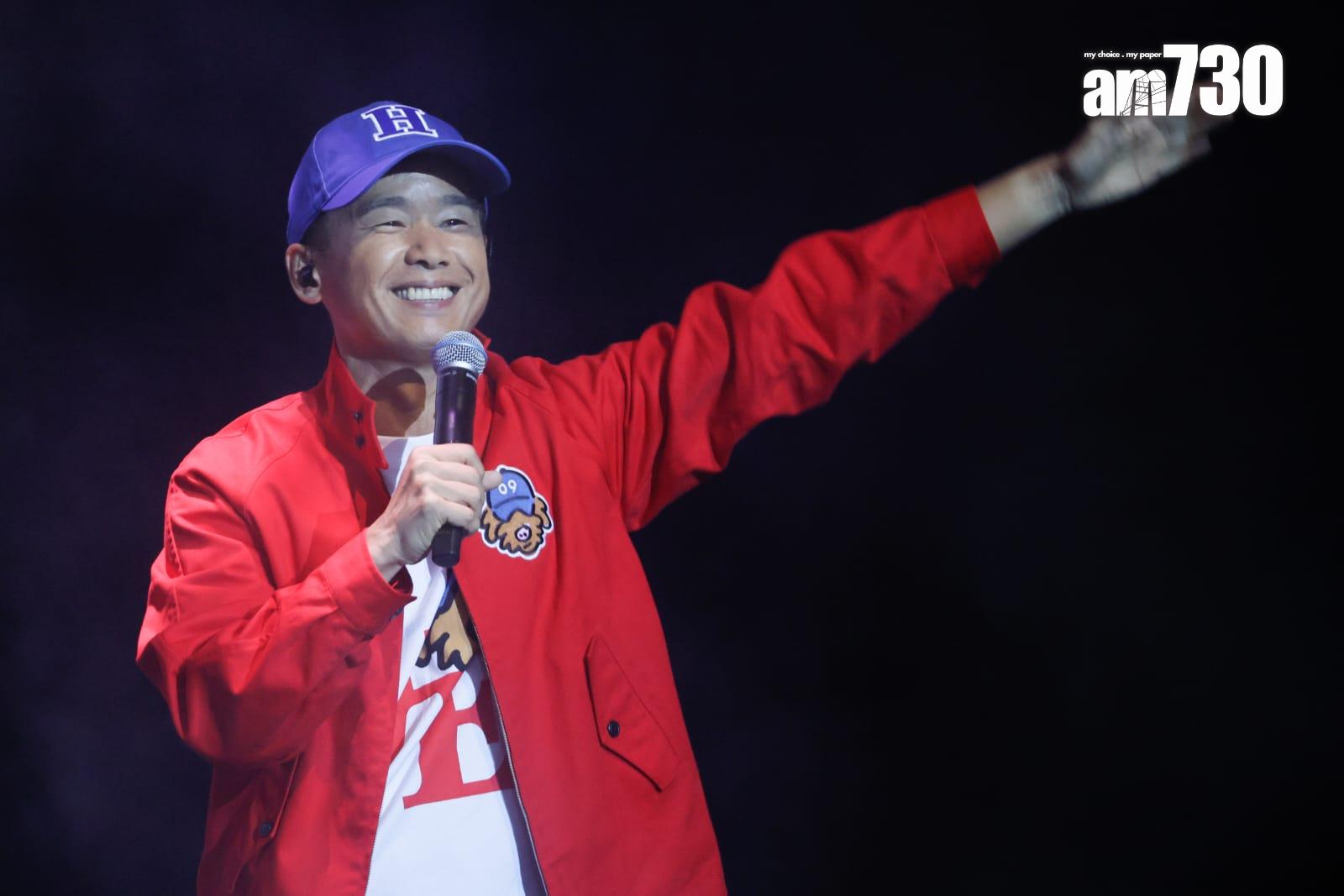 林海峰X葛民輝《軟硬廣播道3號FANS殺人事件》拉闊音樂會。(蘇文傑攝)