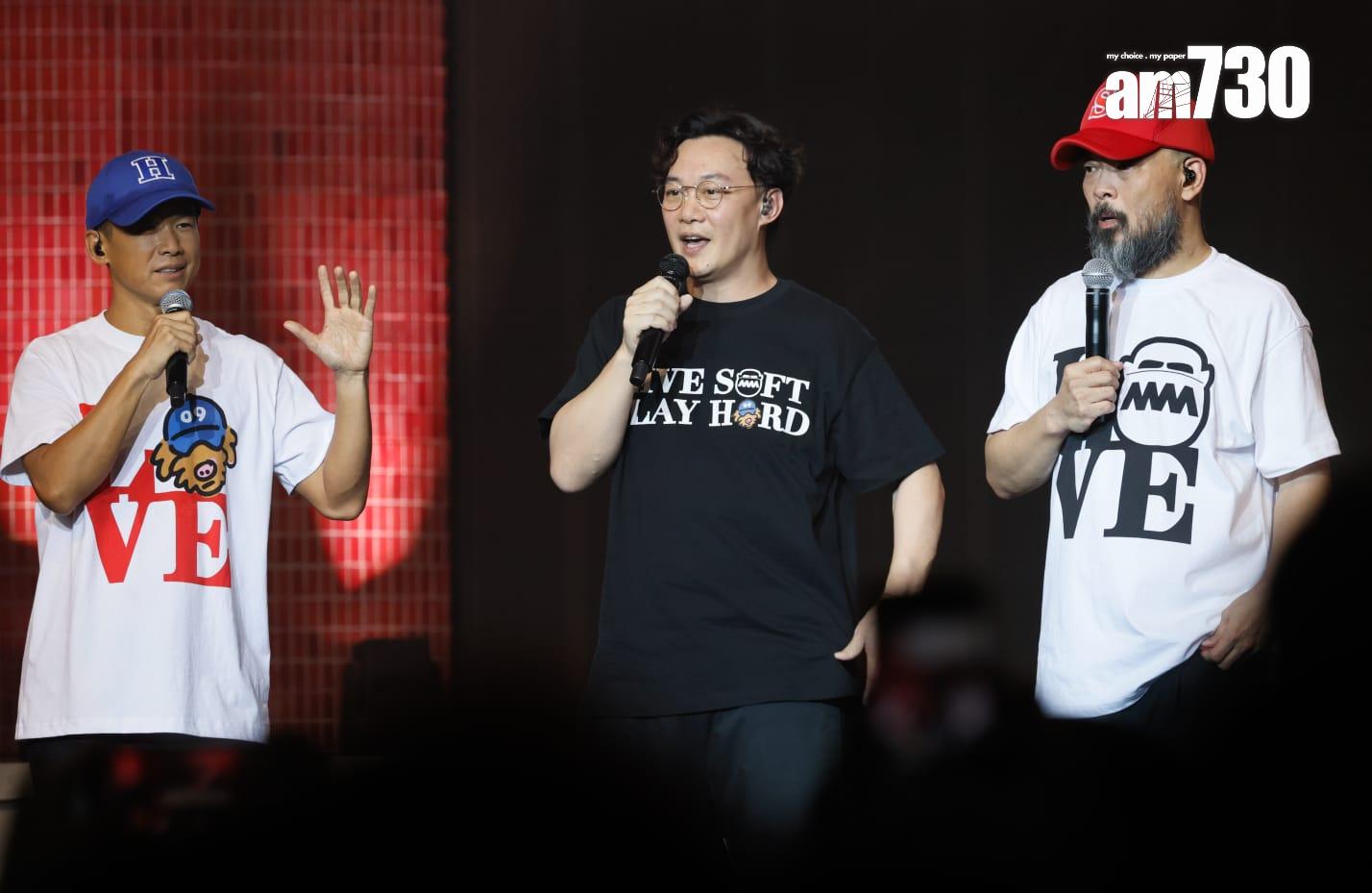 Eason壓軸登場,《軟硬廣播道3號FANS殺人事件》拉闊音樂會擔任嘉賓。(蘇文傑攝)