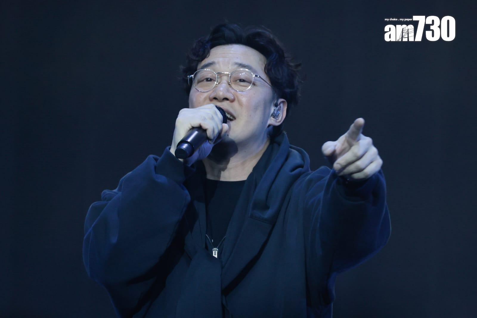 Eason壓軸登場,《軟硬廣播道3號FANS殺人事件》拉闊音樂會擔任嘉賓。(蘇文傑攝)