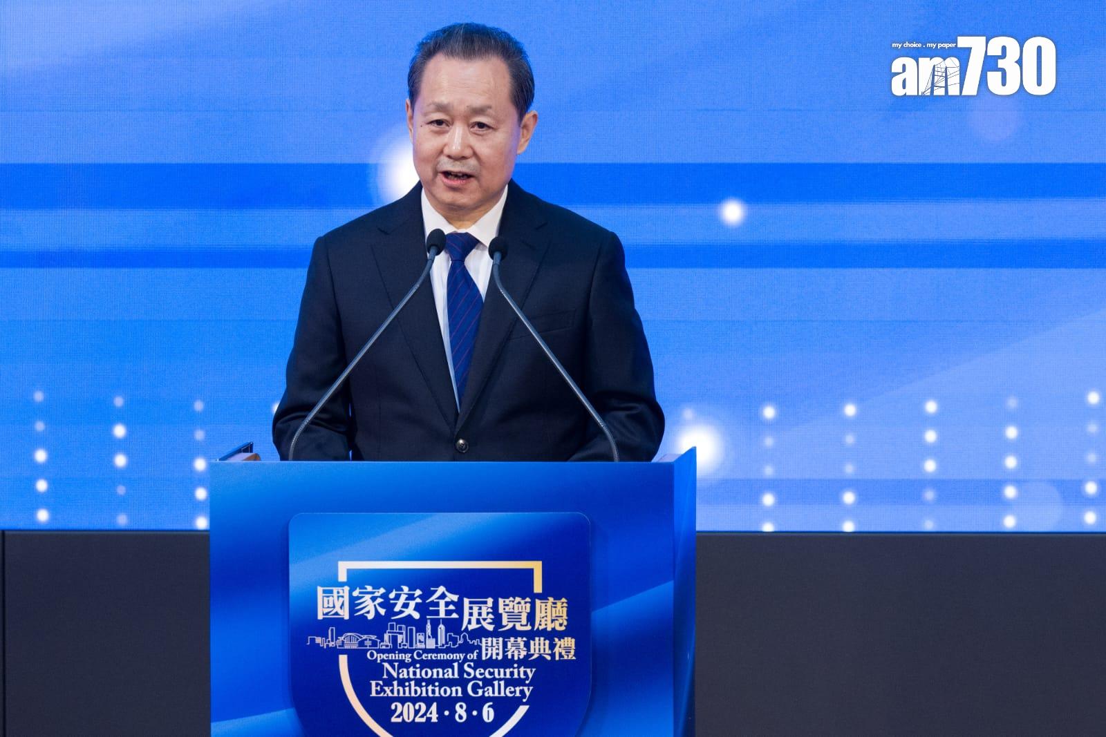 國家安全展覽廳明日開放 六大展廳講國家歷史 展月球土壤駁殼手槍