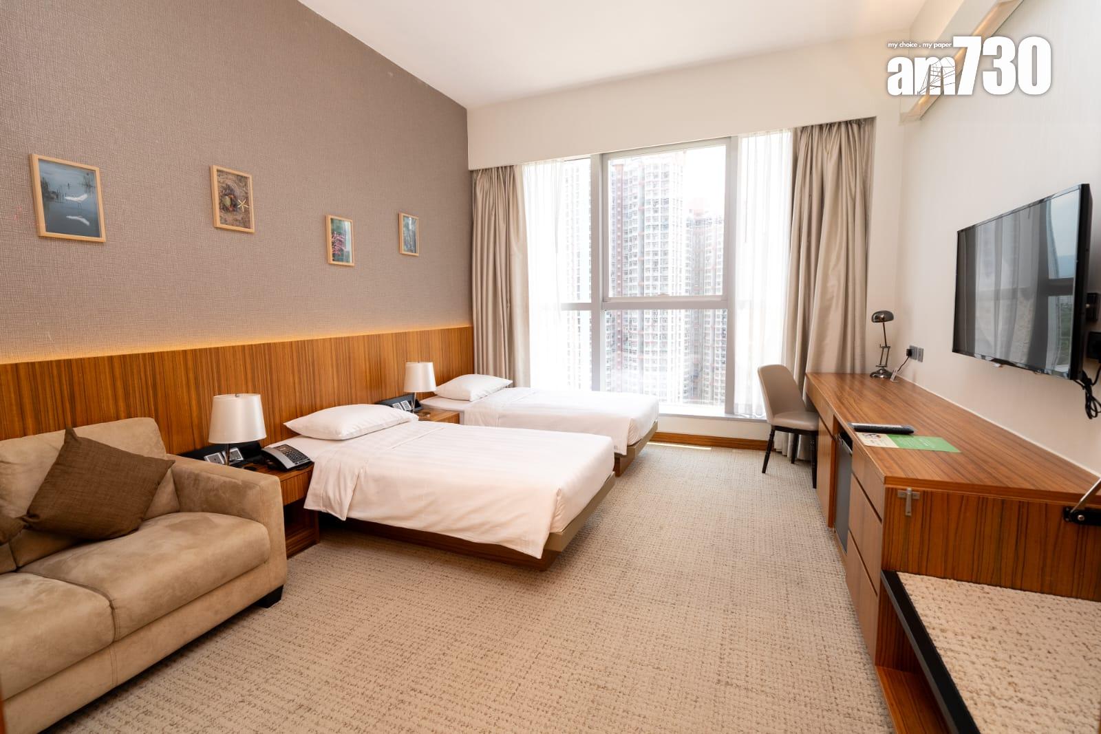 天水圍青年宿舍項目「琇居」的內櫳。(林靄怡攝)