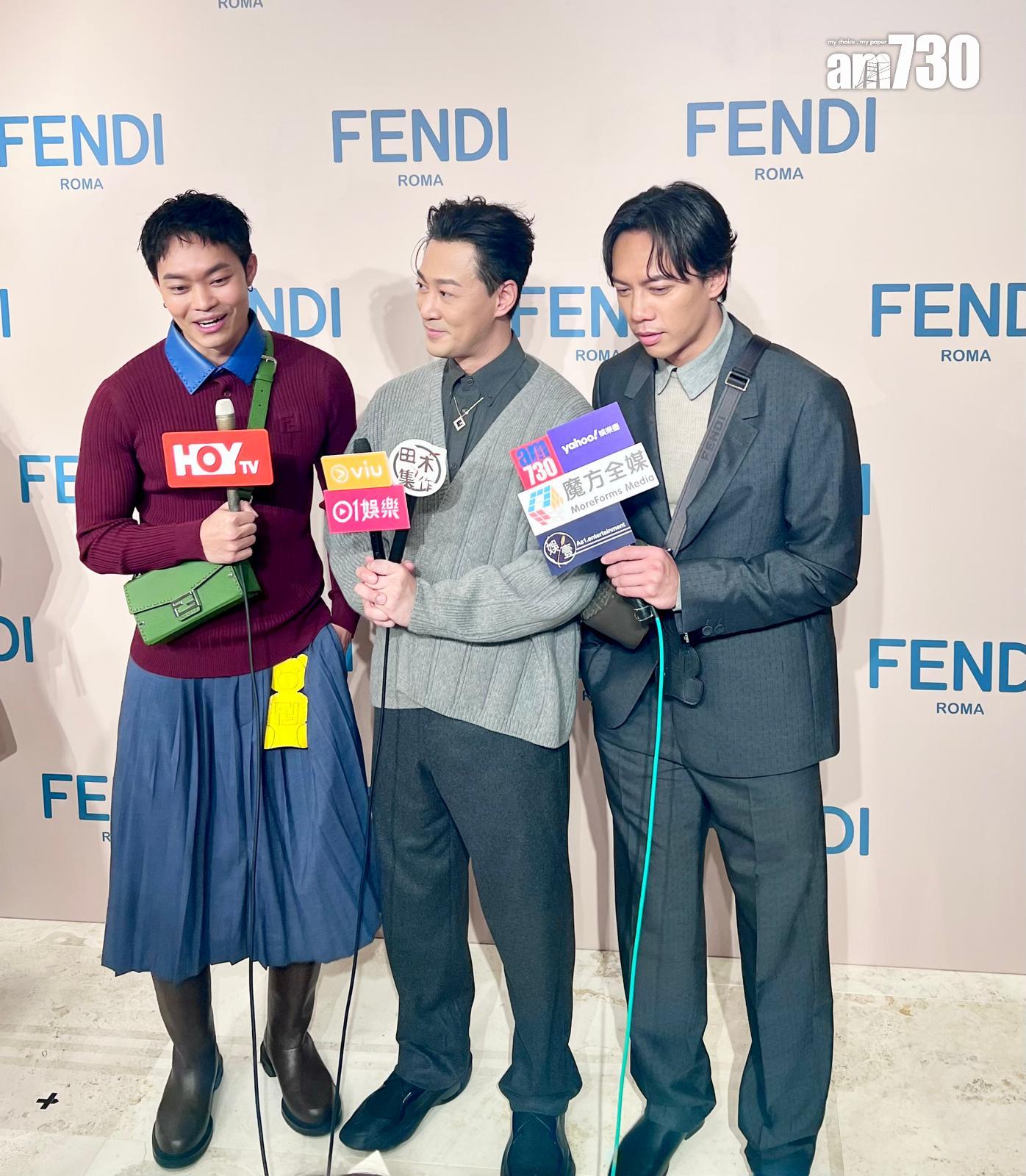 胡子彤穿裙出席品牌活動。(娛樂組攝)