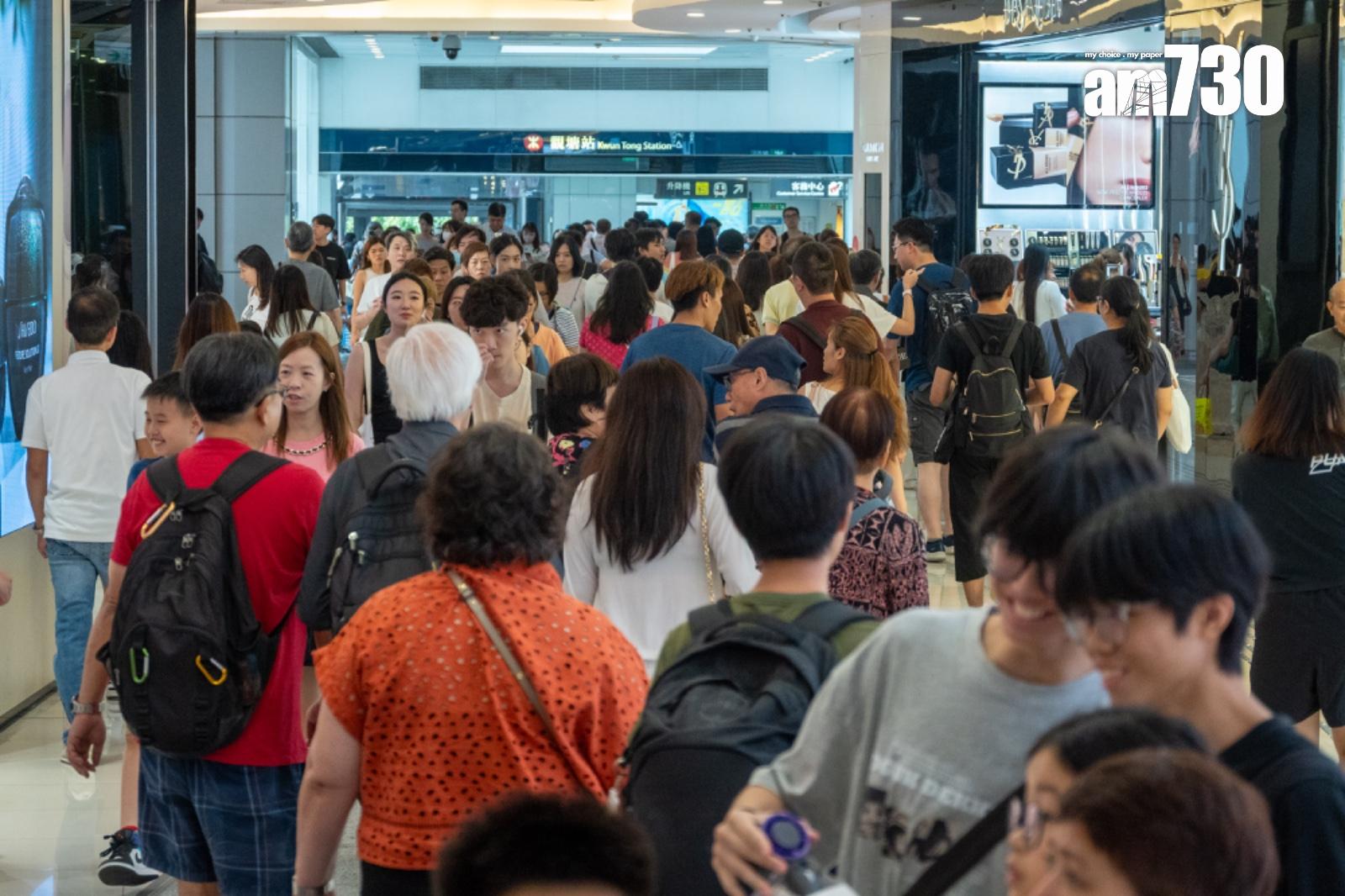 巴黎奧運|apm︰商埸直播奧運賽事 營業額較東奧增一成半 (陳奕釗攝)