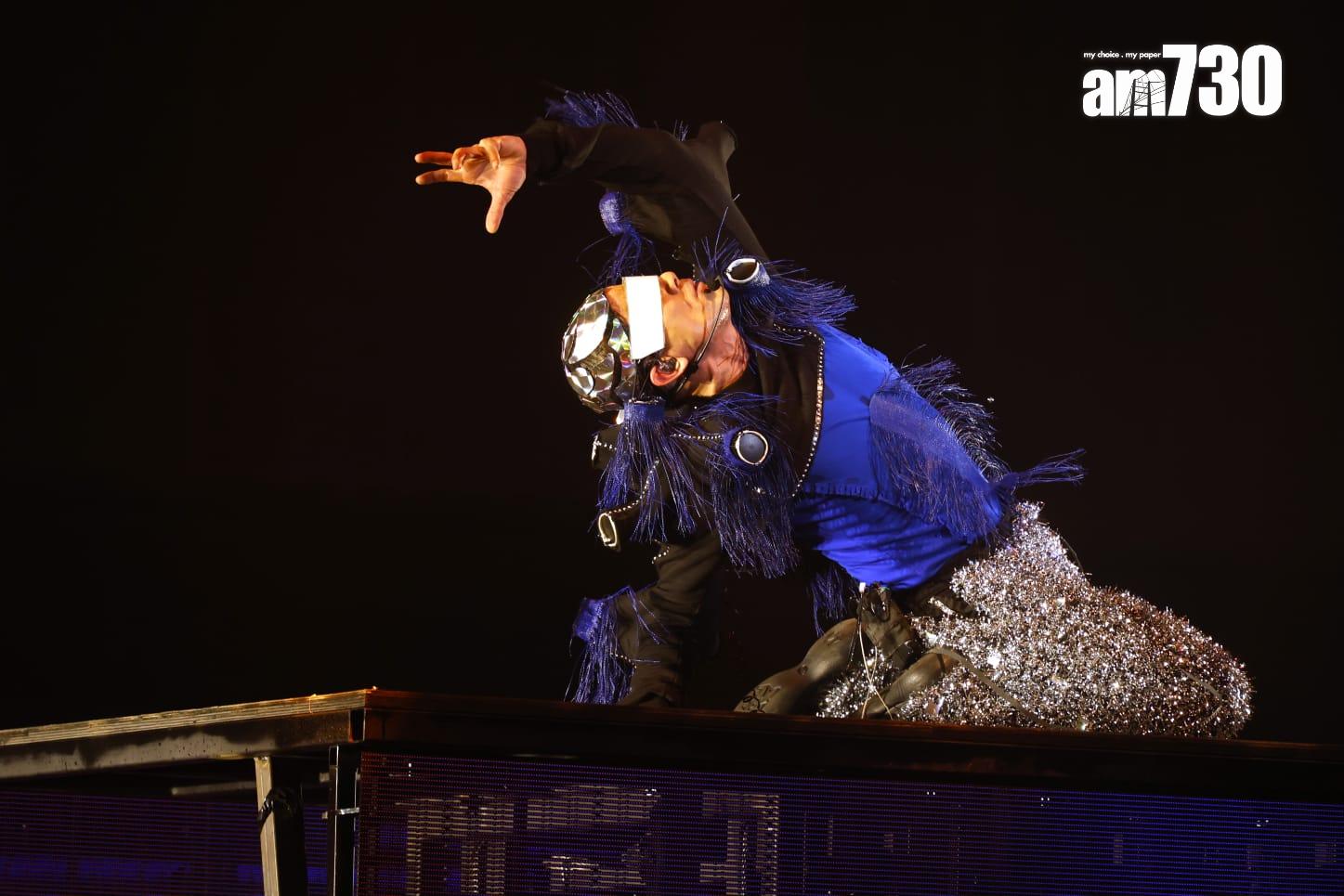 郭富城《ICONIC世界巡迴演唱會2024香港站》。(林俊源攝)