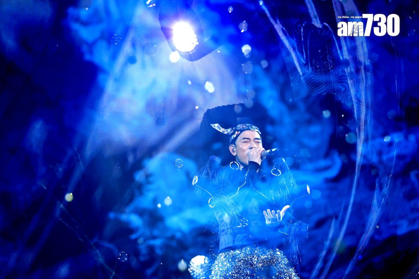 郭富城《ICONIC世界巡迴演唱會2024香港站》。(林俊源攝)