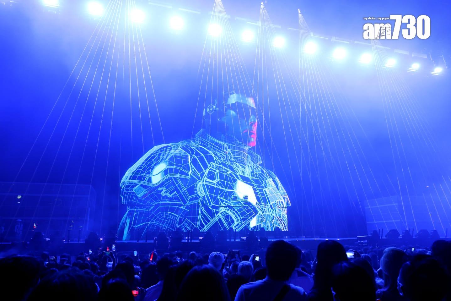 郭富城《ICONIC世界巡迴演唱會2024香港站》。(林俊源攝)