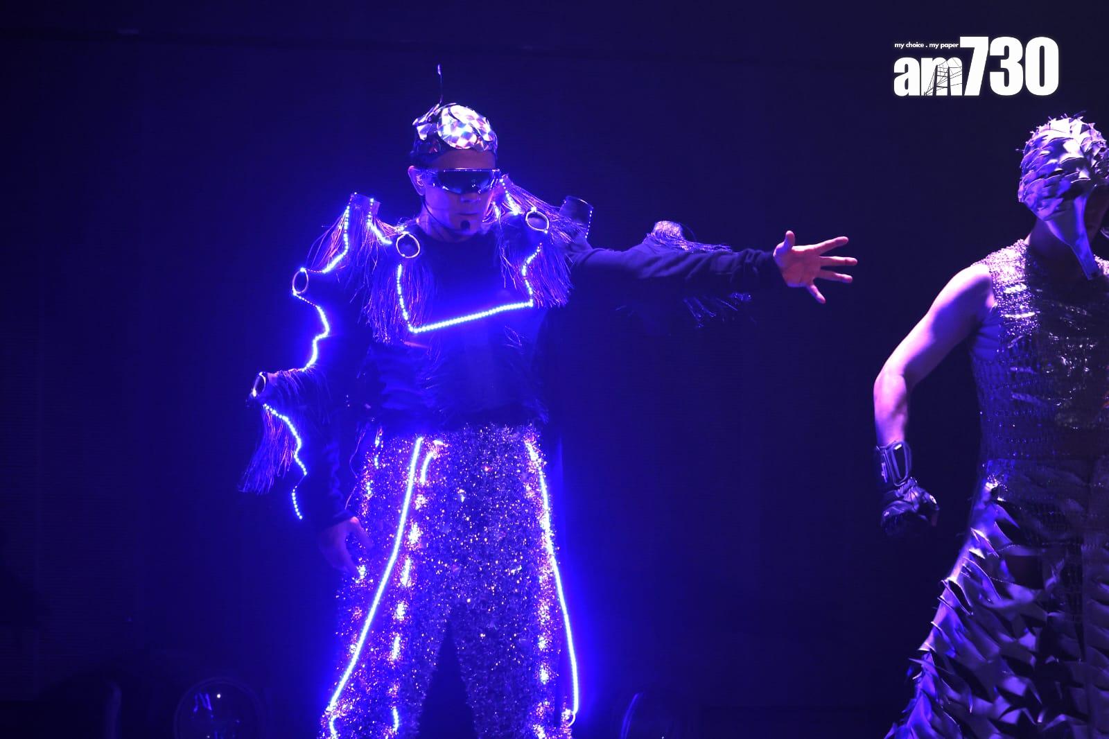 郭富城《ICONIC世界巡迴演唱會2024香港站》。(林俊源攝)
