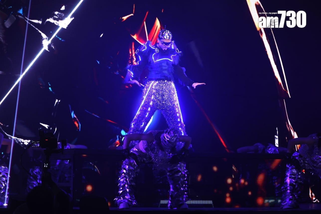 郭富城《ICONIC世界巡迴演唱會2024香港站》。(林俊源攝)