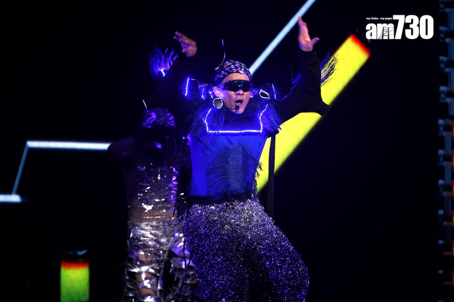 郭富城《ICONIC世界巡迴演唱會2024香港站》。(林俊源攝)