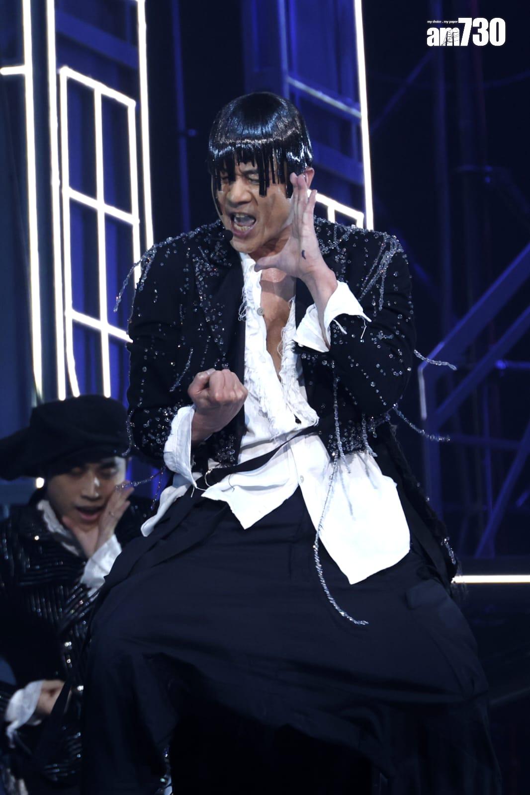 郭富城《ICONIC世界巡迴演唱會2024香港站》。(林俊源攝)