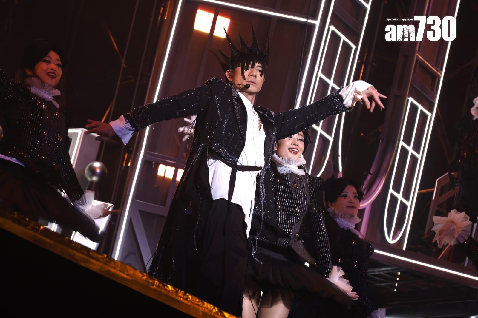 郭富城《ICONIC世界巡迴演唱會2024香港站》。(林俊源攝)