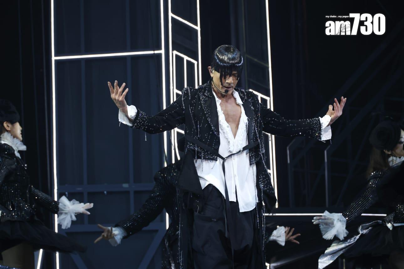 郭富城《ICONIC世界巡迴演唱會2024香港站》。(林俊源攝)