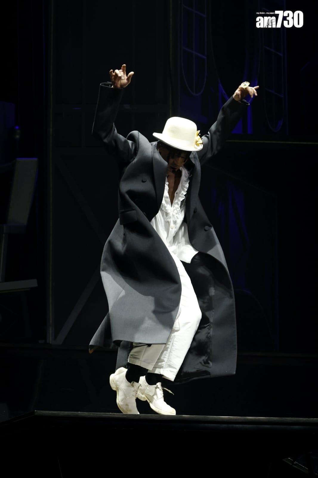 郭富城《ICONIC世界巡迴演唱會2024香港站》。(林俊源攝)