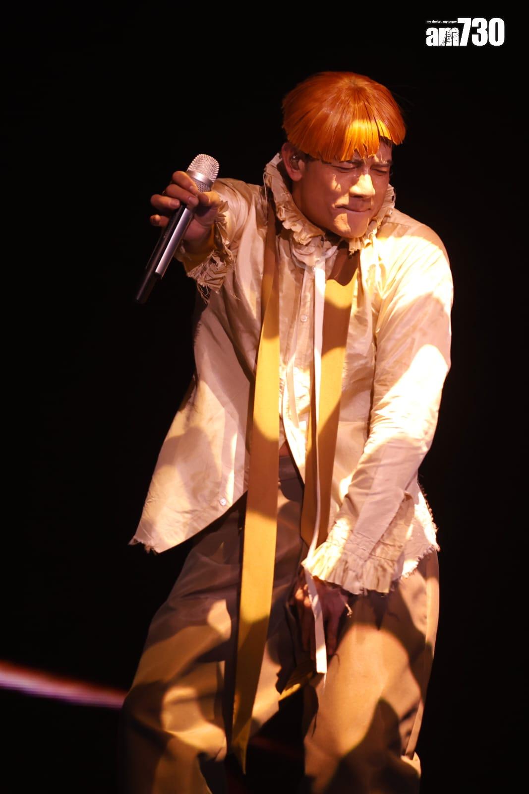 郭富城《ICONIC世界巡迴演唱會2024香港站》開鑼。(林俊源攝)