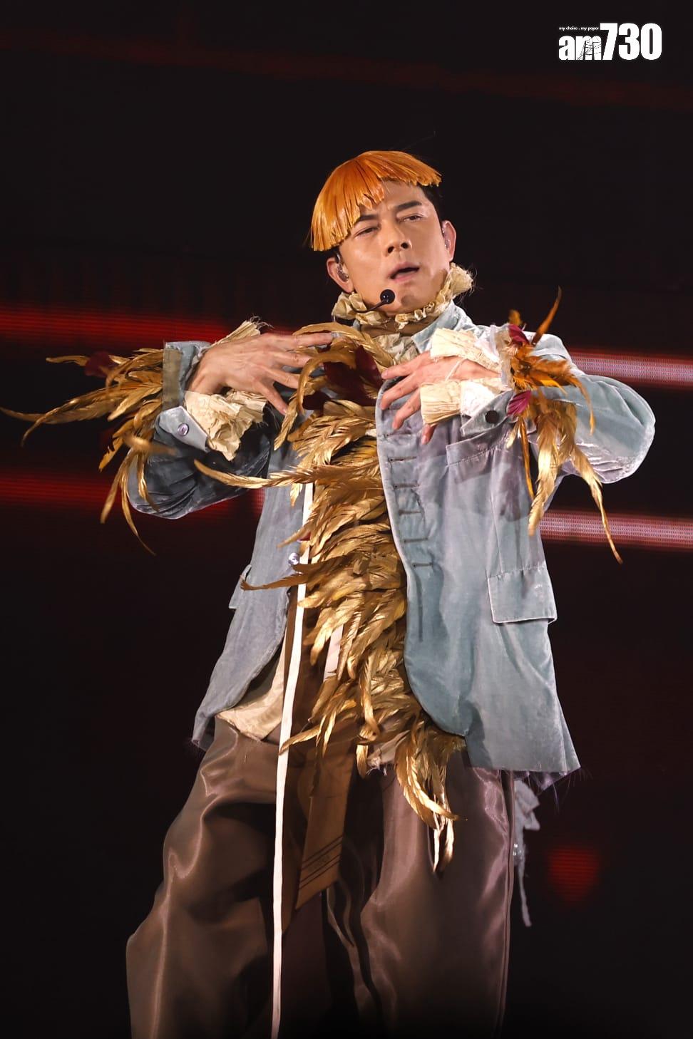 郭富城《ICONIC世界巡迴演唱會2024香港站》開鑼。(林俊源攝)