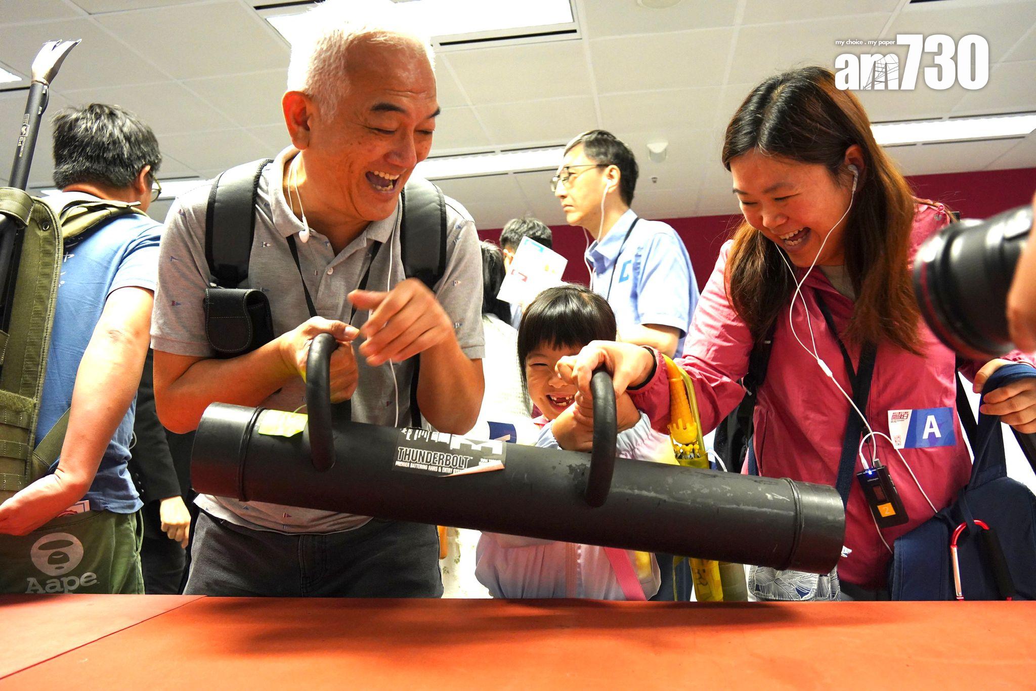 廉署一連兩周末辦開放日。 (吳康琦攝)