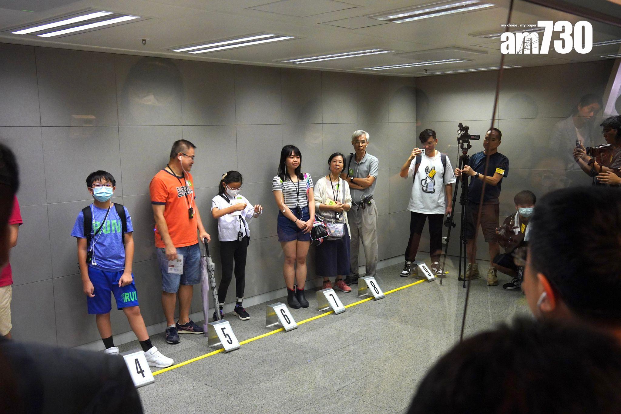 廉署一連兩周末辦開放日。 (吳康琦攝)