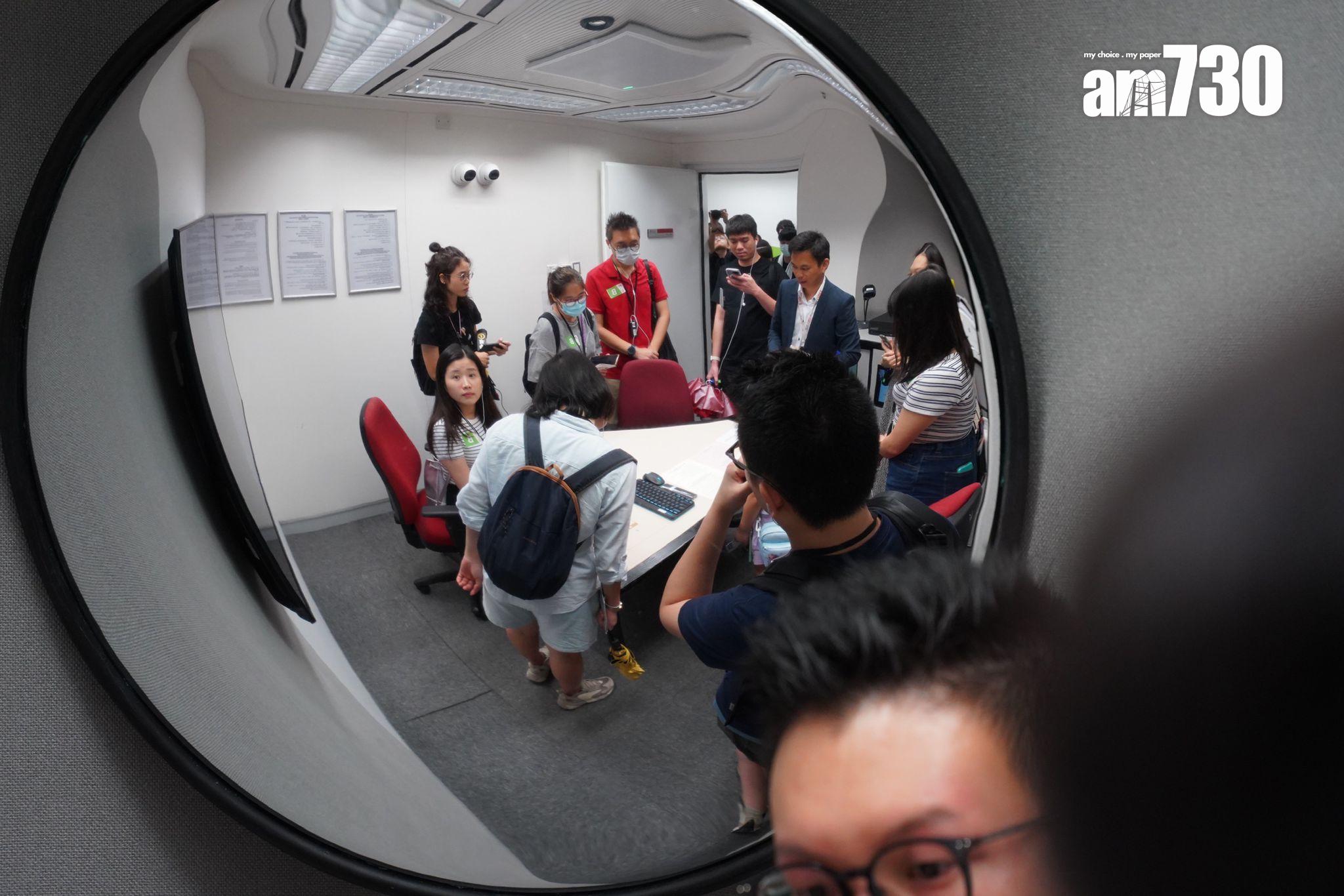 廉署一連兩周末辦開放日。 (吳康琦攝)