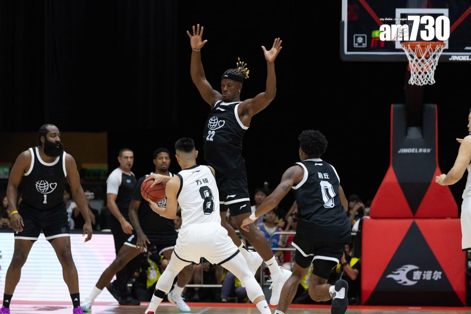 籃球|姚基金慈善賽。(蘇文傑攝)