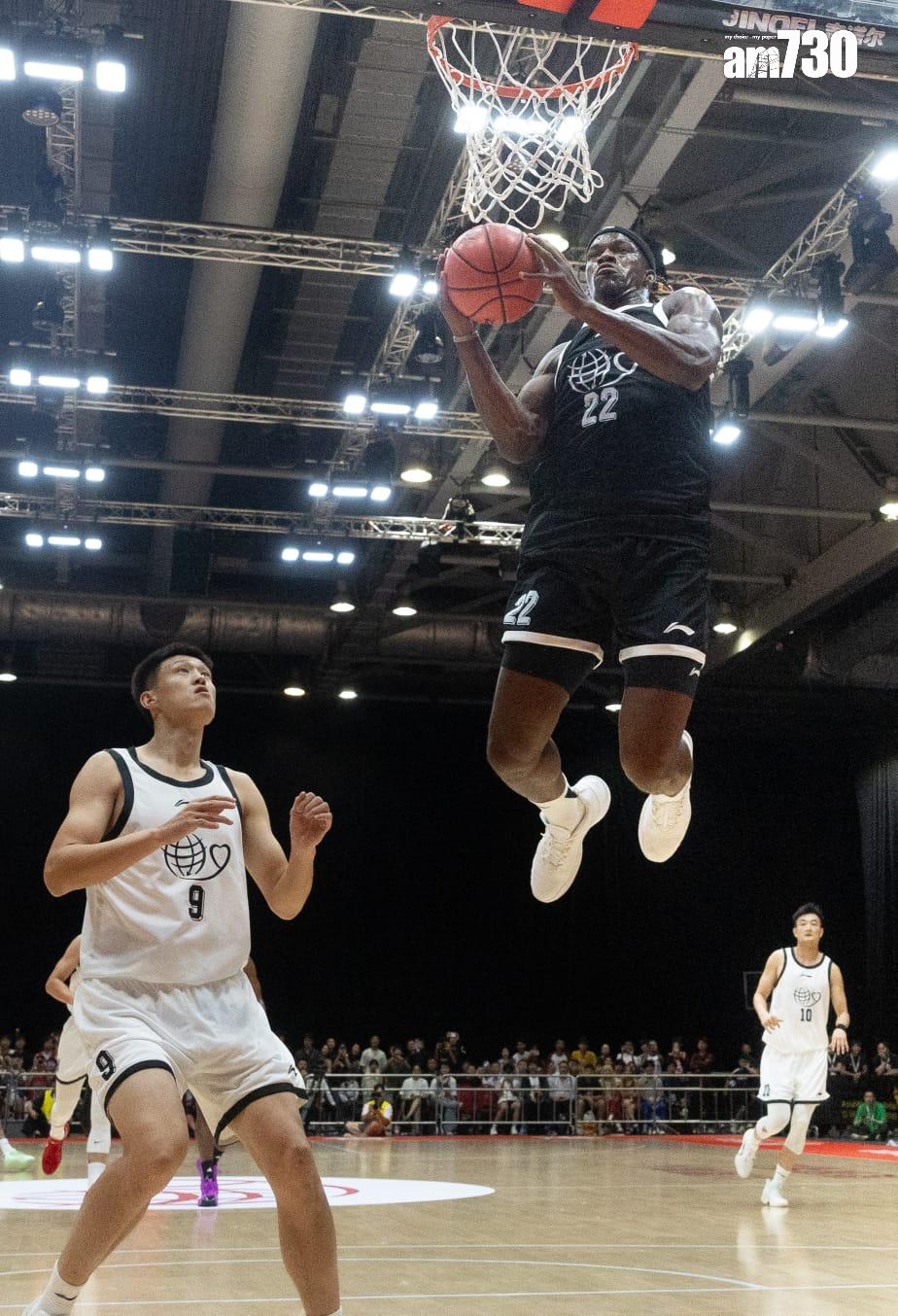 籃球|姚基金慈善賽,畢拿(Jimmy Butler)。(蘇文傑攝)