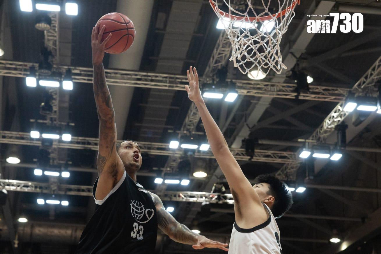 籃球|姚基金慈善賽。(蘇文傑攝)