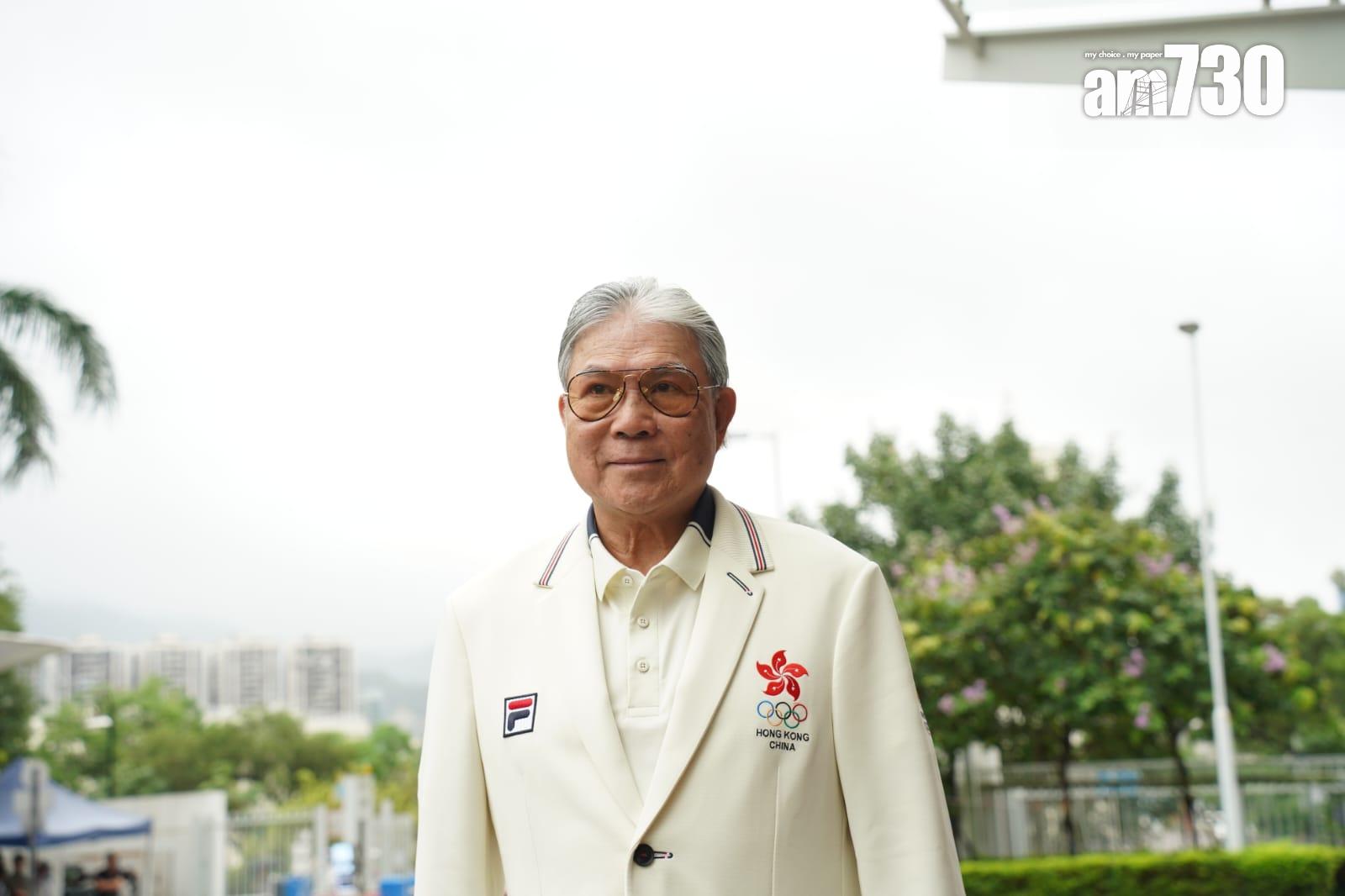 巴黎奧運港隊巡遊。(吳康琦攝)
