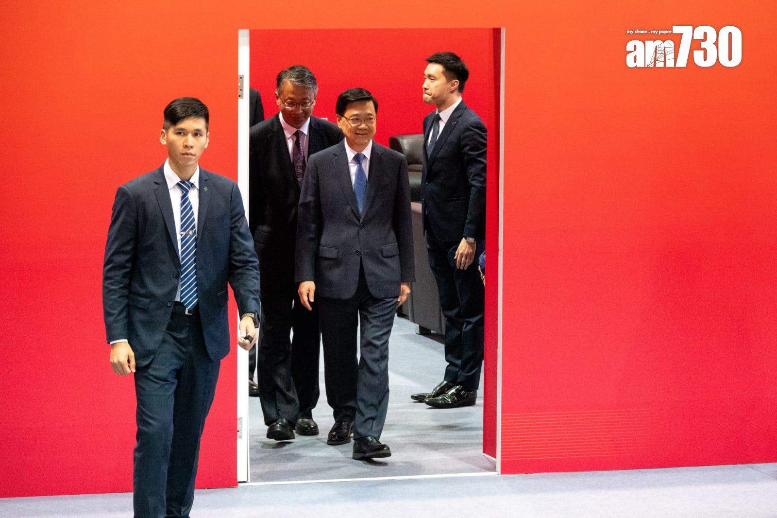 三中全會精神宣講會 李家超:以進一步全面深化改革為己任 (陳奕釗攝)