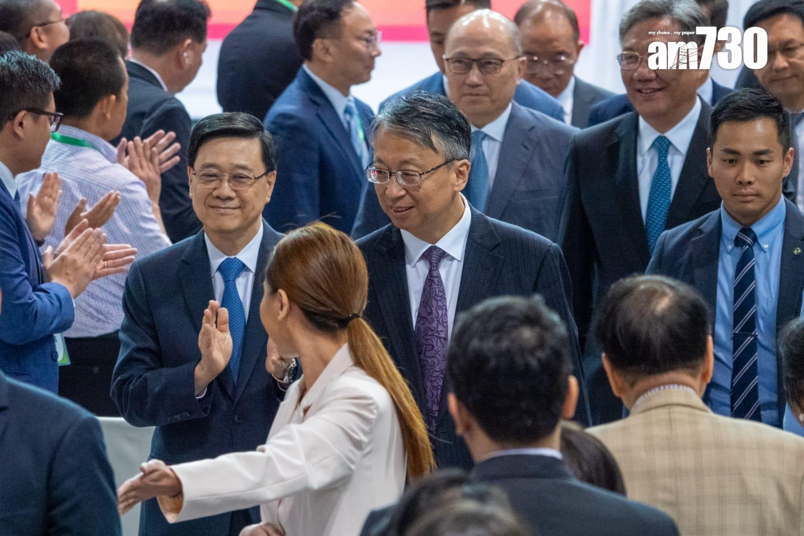 三中全會精神宣講會 李家超:以進一步全面深化改革為己任 (陳奕釗攝)