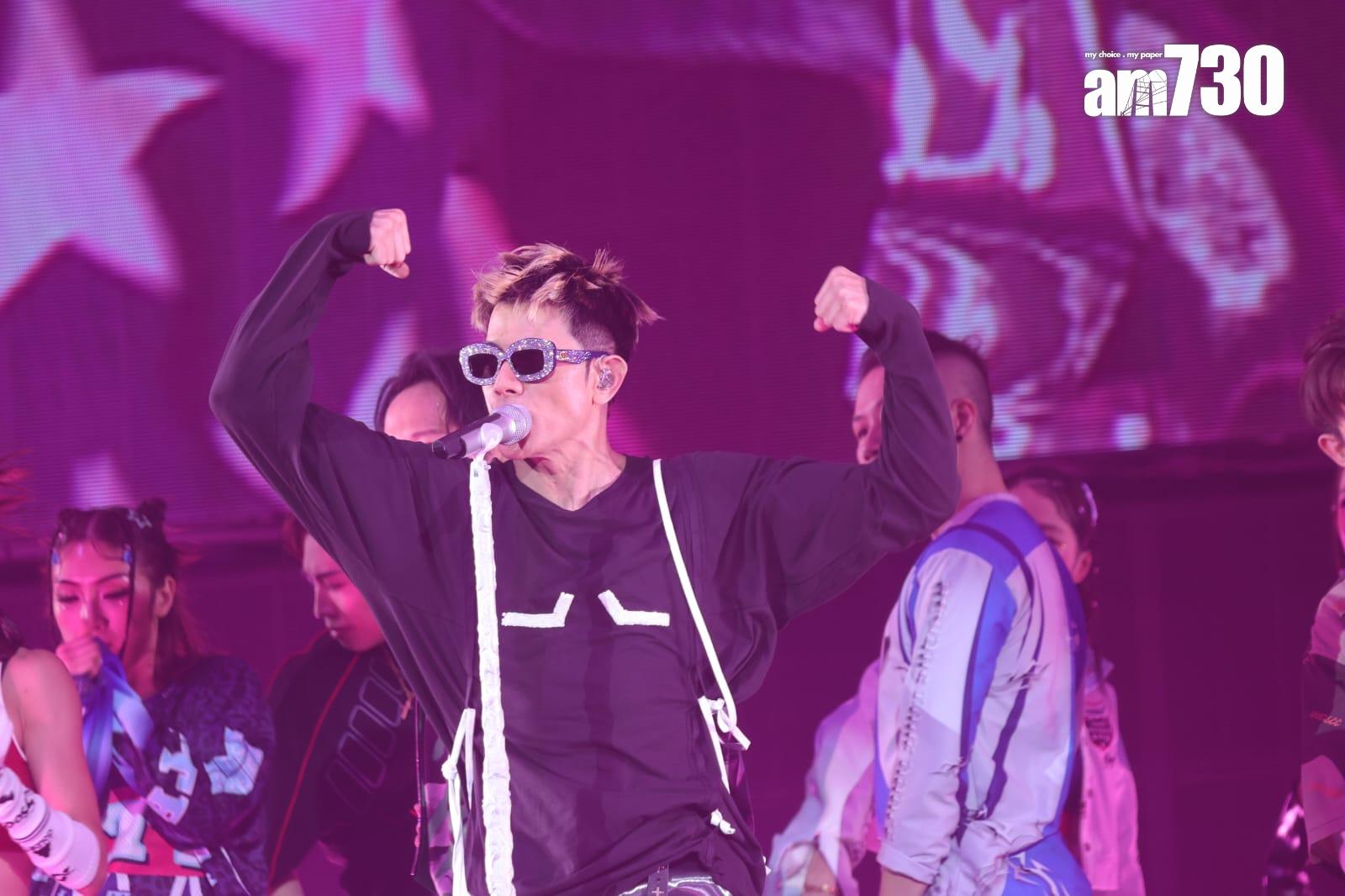 《郭富城ICONIC世界巡迴演唱會2024-香港站》。(吳康琦攝)