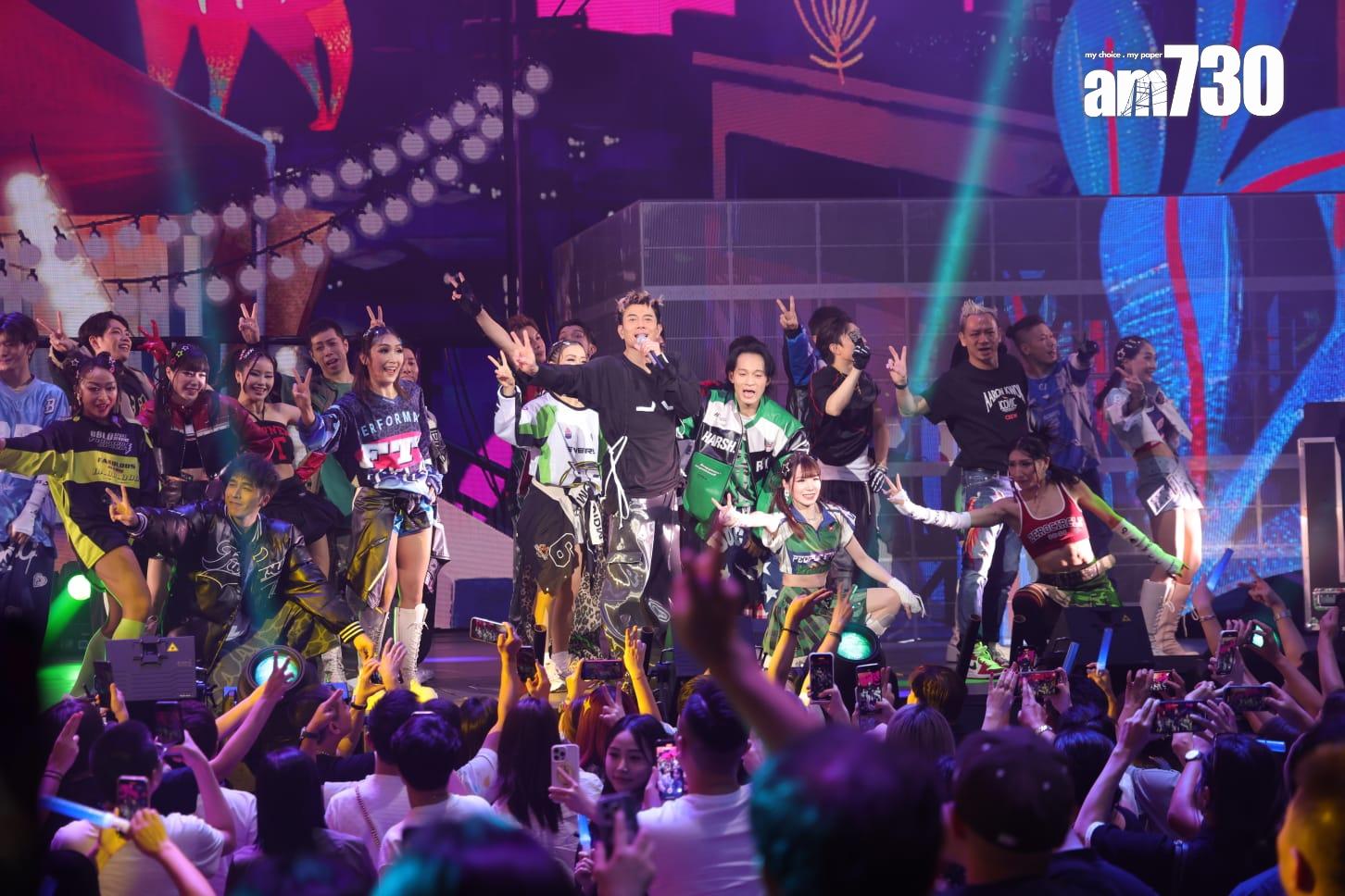 《郭富城ICONIC世界巡迴演唱會2024-香港站》。(吳康琦攝)