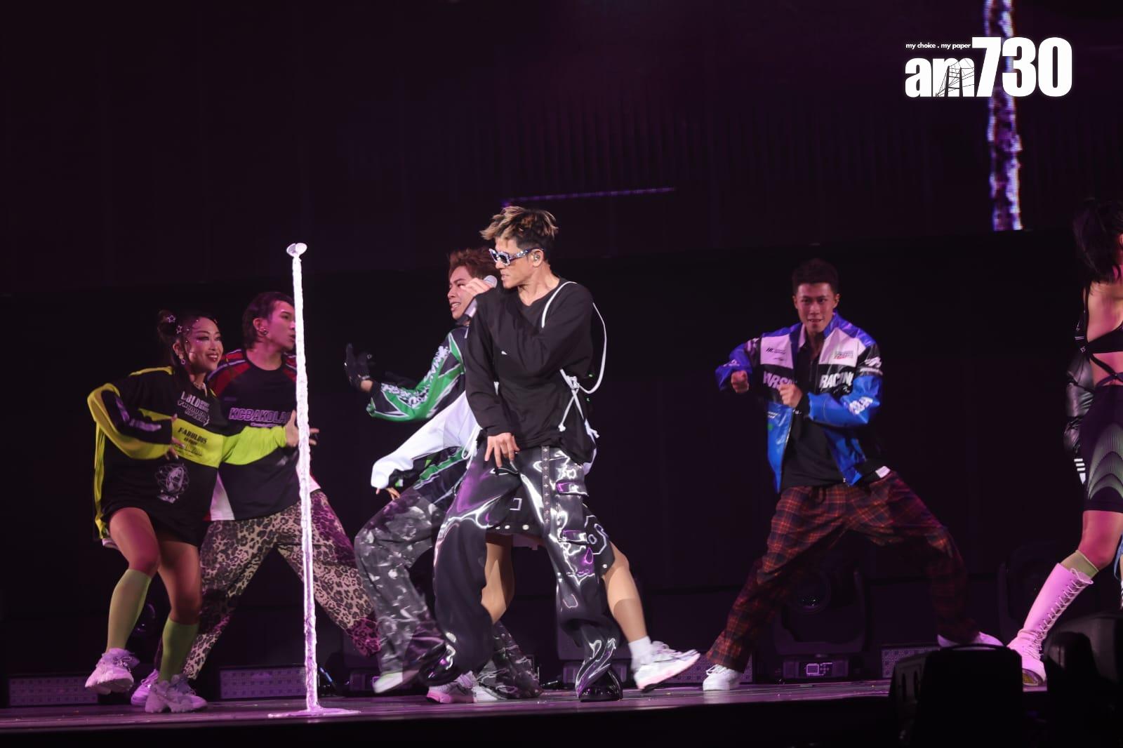 《郭富城ICONIC世界巡迴演唱會2024-香港站》。(吳康琦攝)