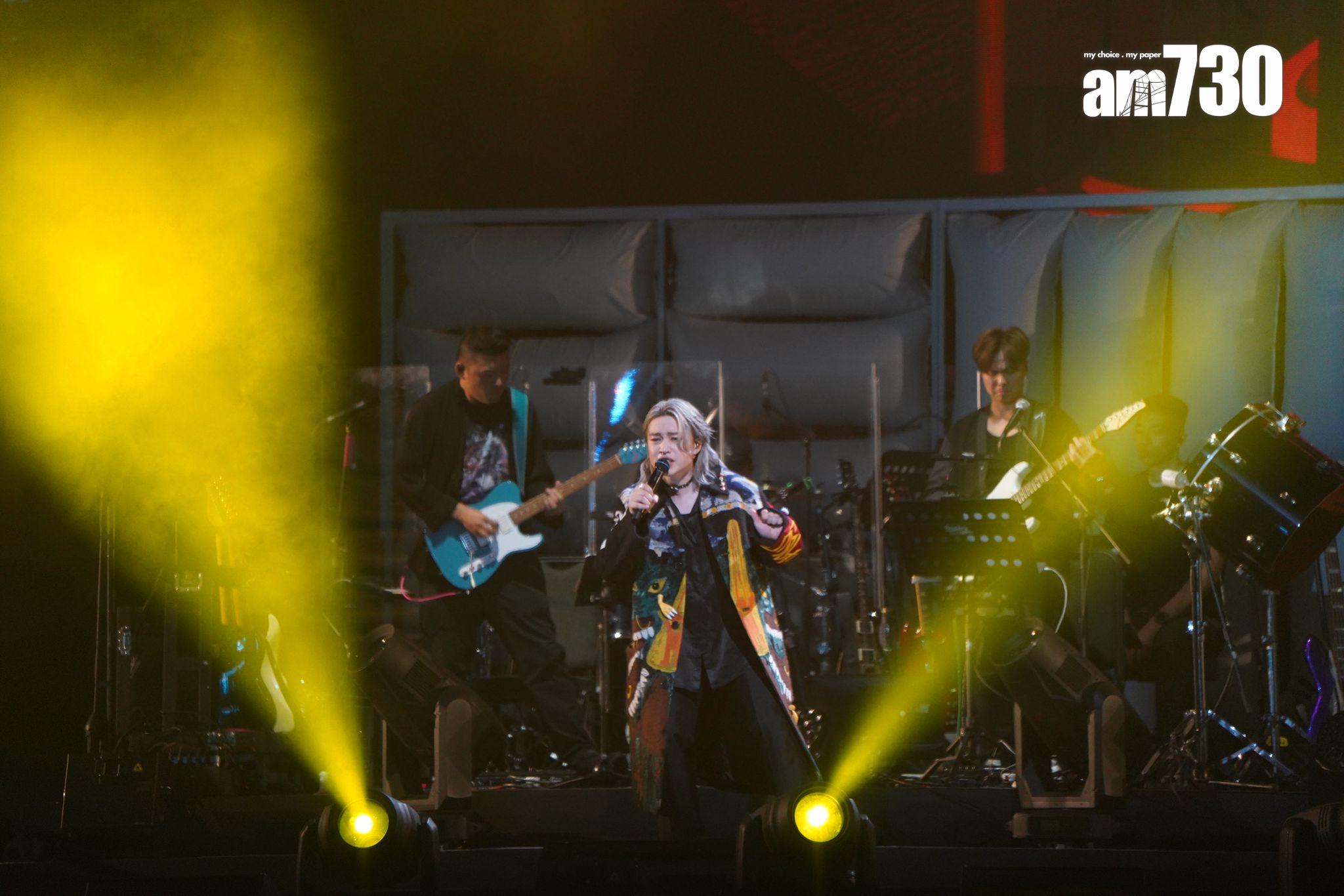 《Katch Our Life Jer柳應廷 × MC張天賦 音樂會》頭場。(吳康琦攝)