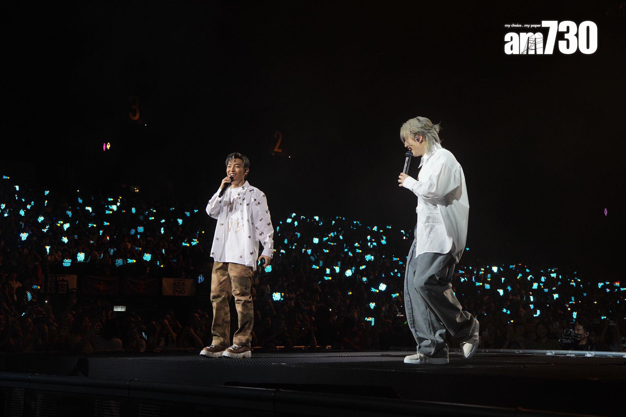 《Katch Our Life Jer柳應廷 × MC張天賦 音樂會》頭場。(吳康琦攝)