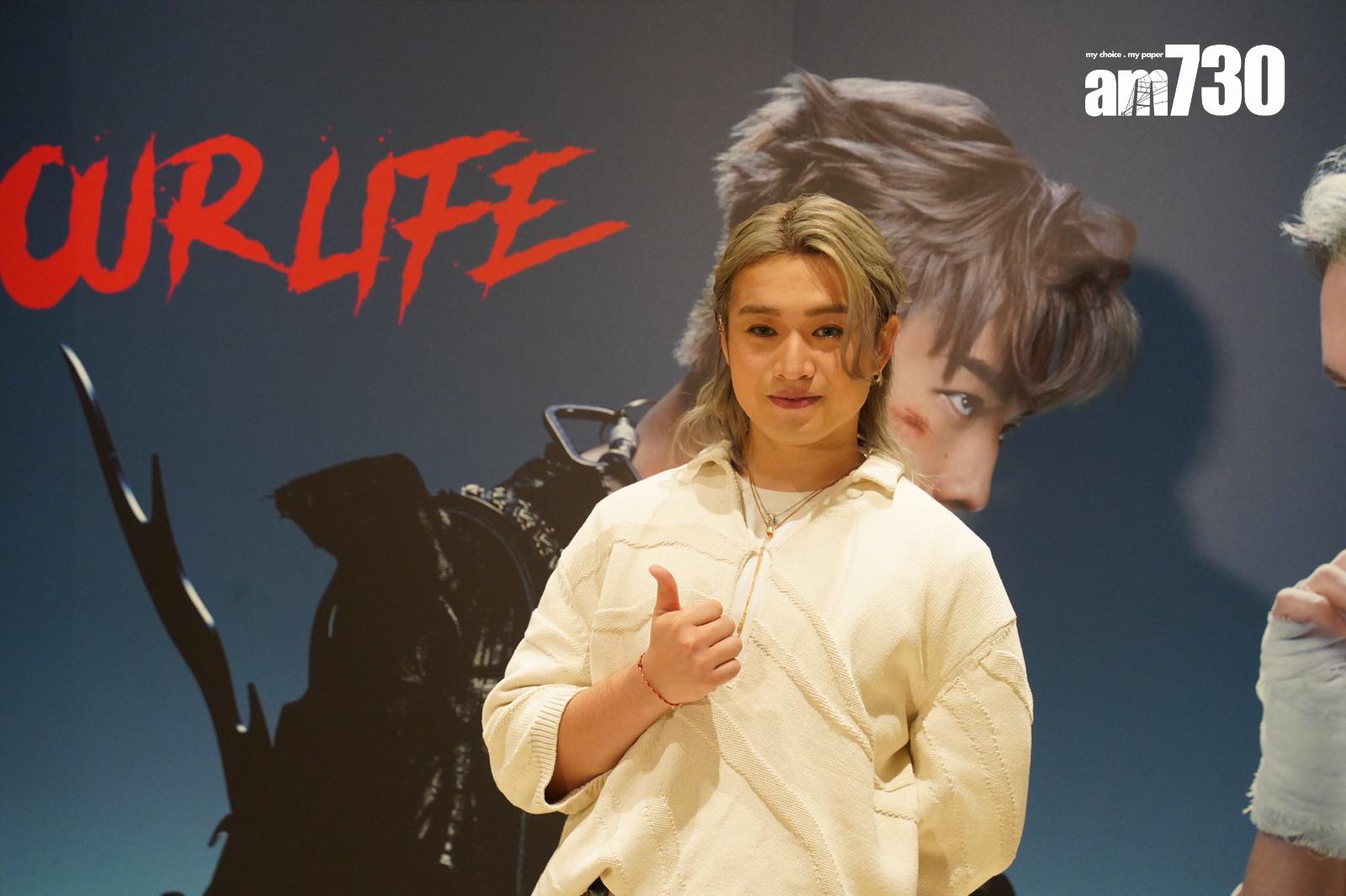 Jer為表演太鼓solo,苦練兩星期。(吳康琦攝)