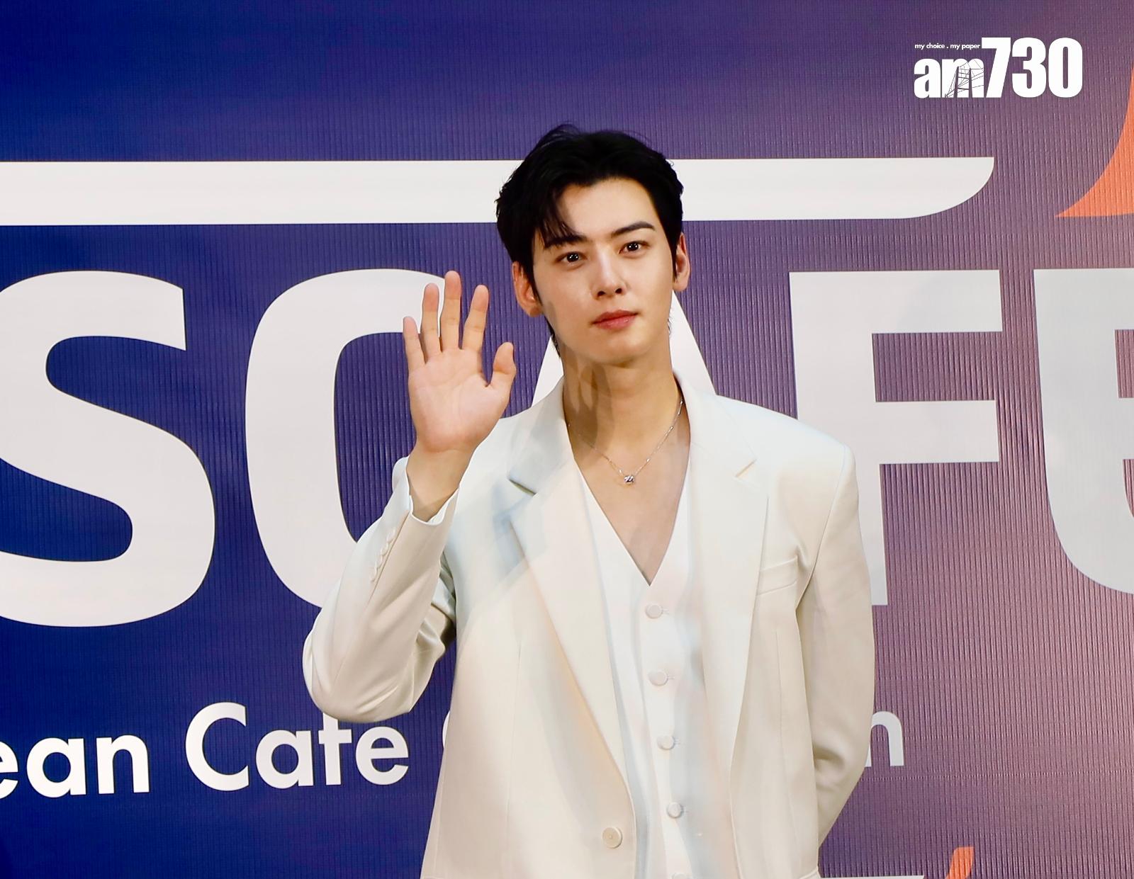 車銀優以咖啡品牌大使身份,來港出席新產品發布會。(娛樂組攝)