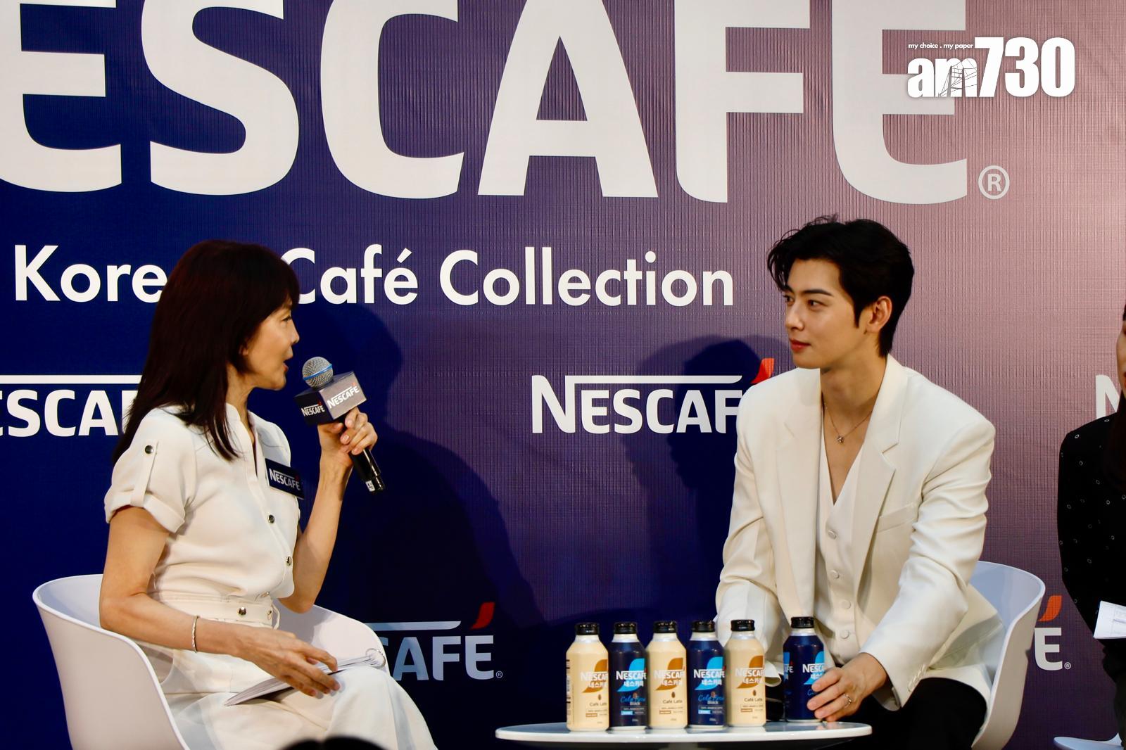 車銀優與Do姐坐低傾偈玩遊戲。(娛樂組攝)