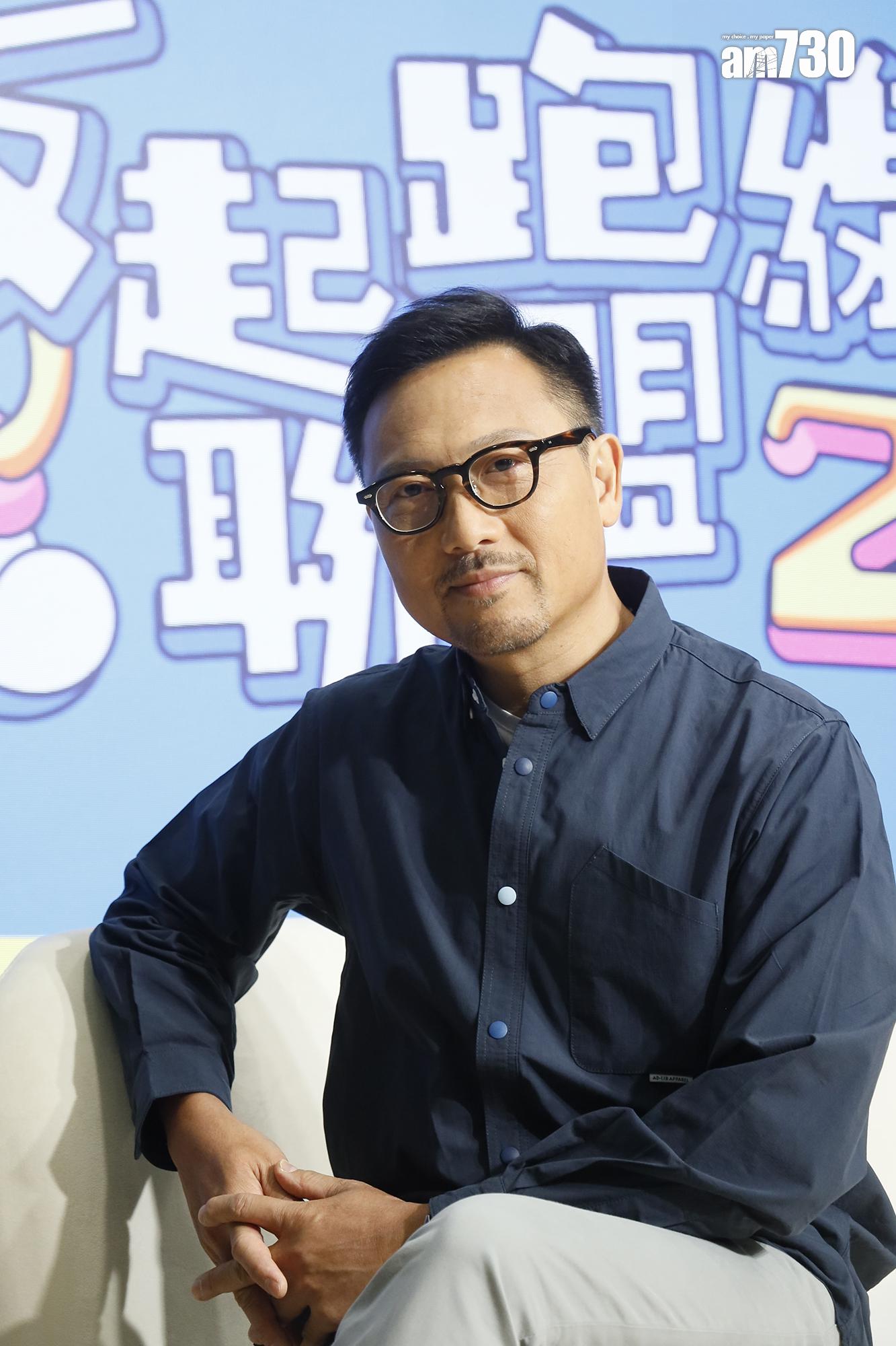 潘燦良自爆讀書時期的反叛行為,被朱茵取笑。(娛樂組攝)