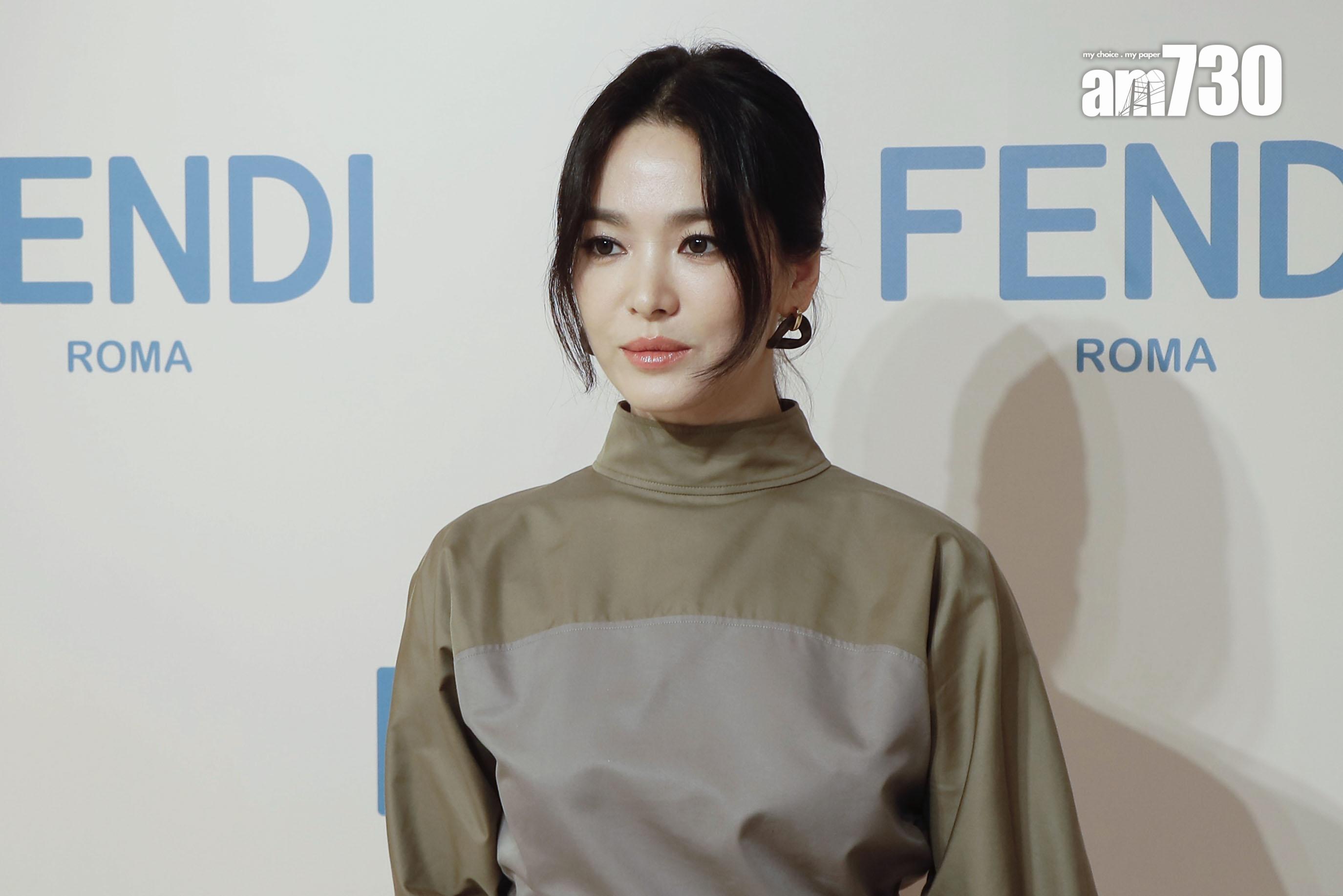 宋慧喬快閃現身品牌活動。(娛樂組攝)