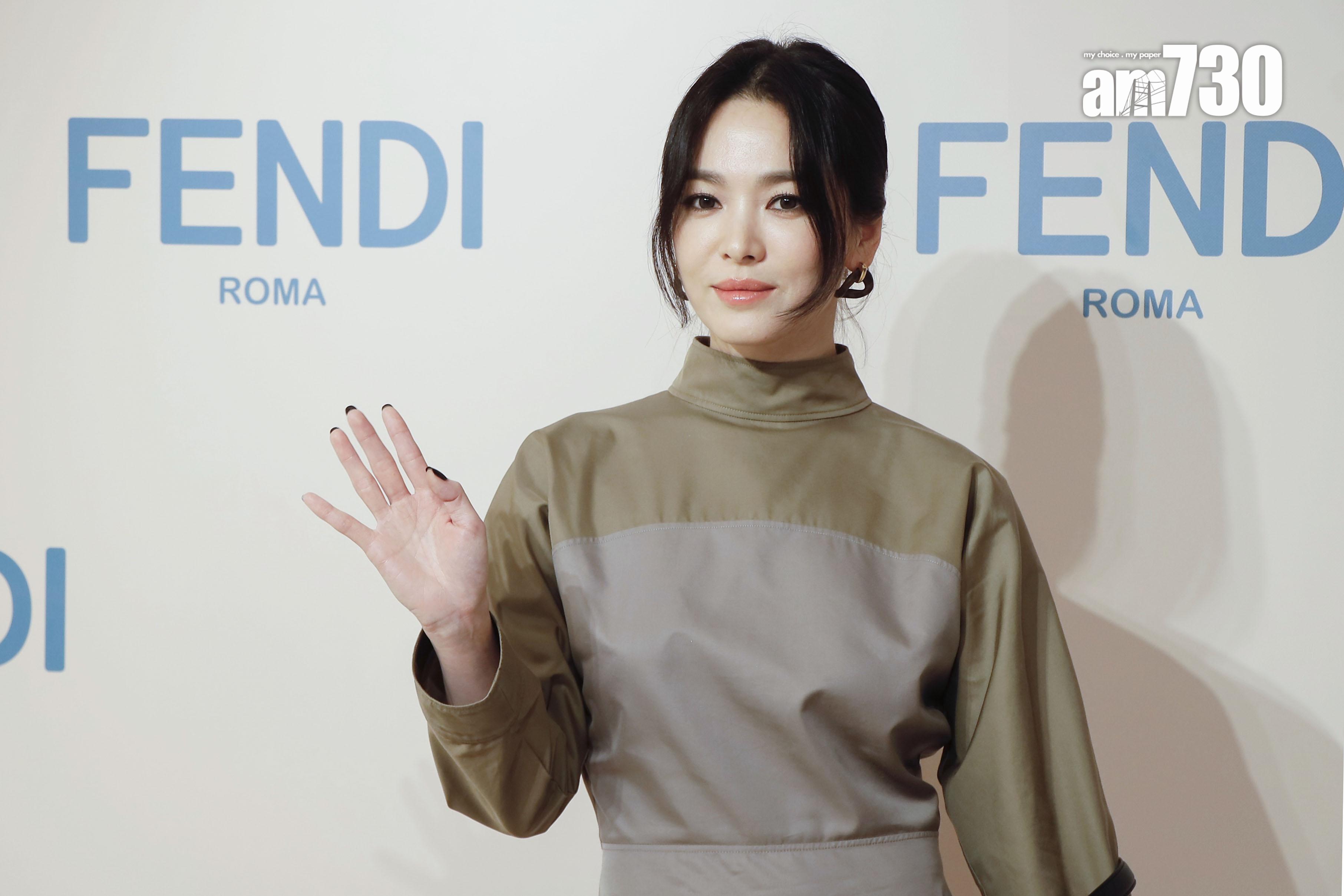 宋慧喬快閃現身品牌活動。(娛樂組攝)