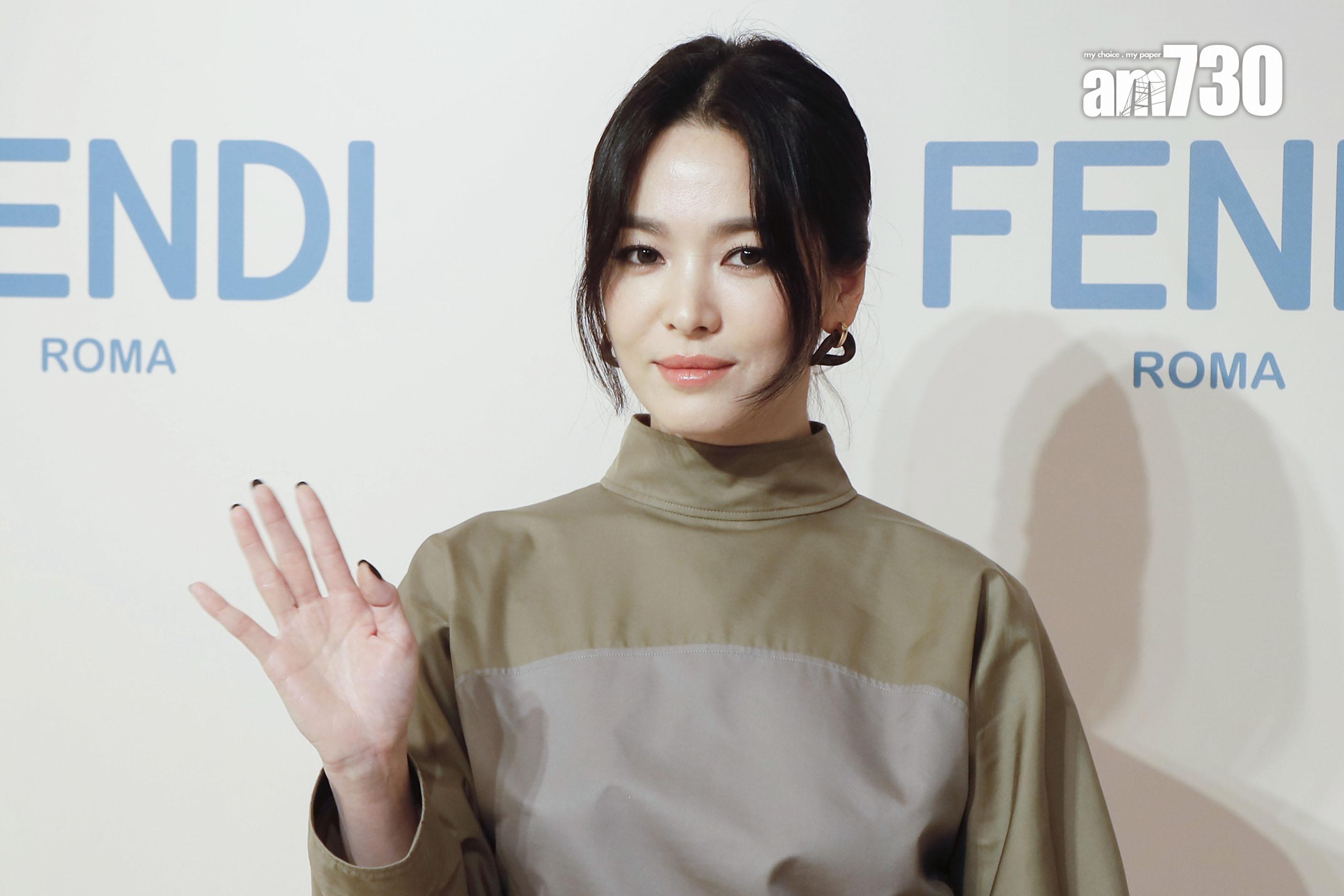 宋慧喬快閃現身品牌活動。(娛樂組攝)