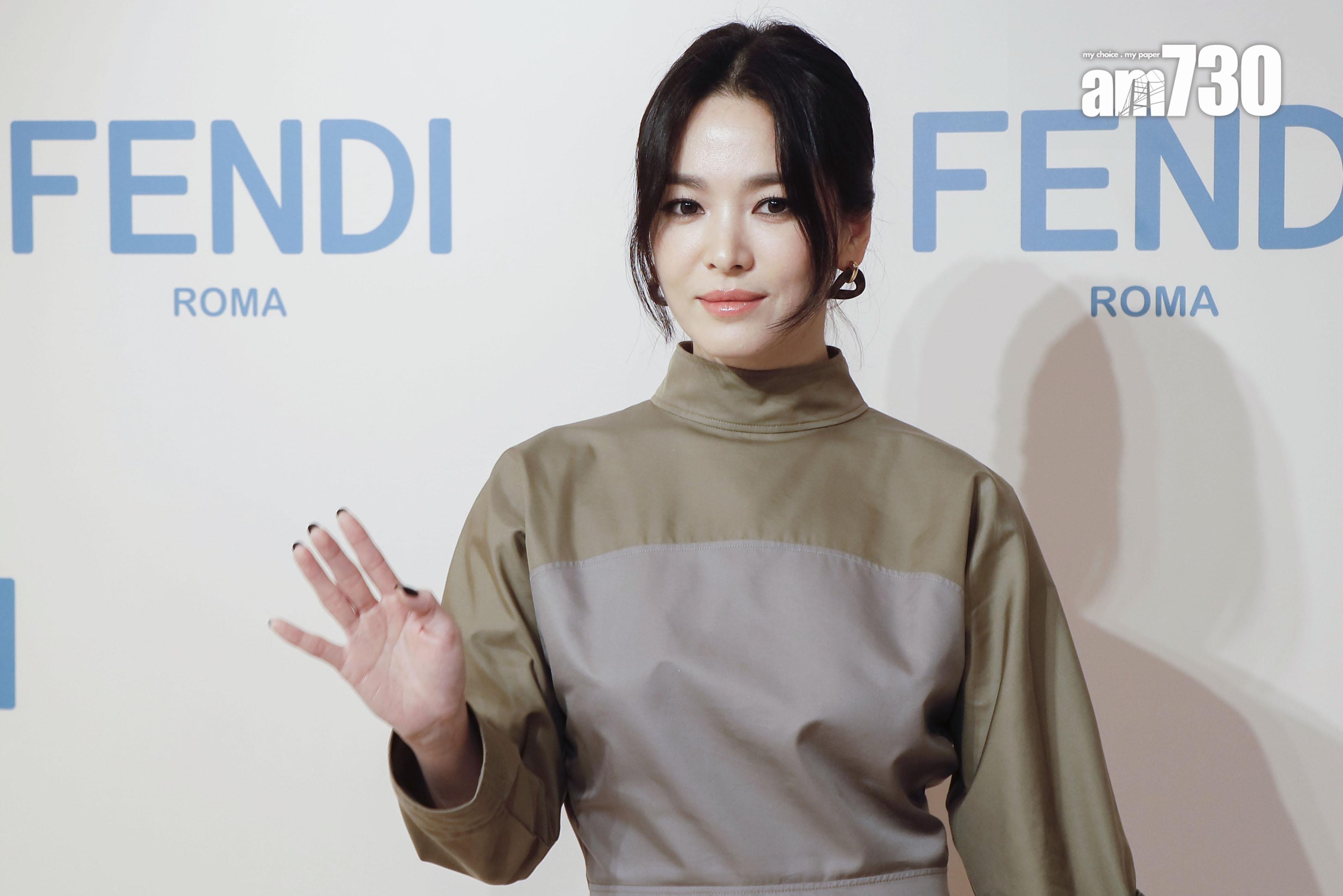 宋慧喬快閃現身品牌活動。(娛樂組攝)