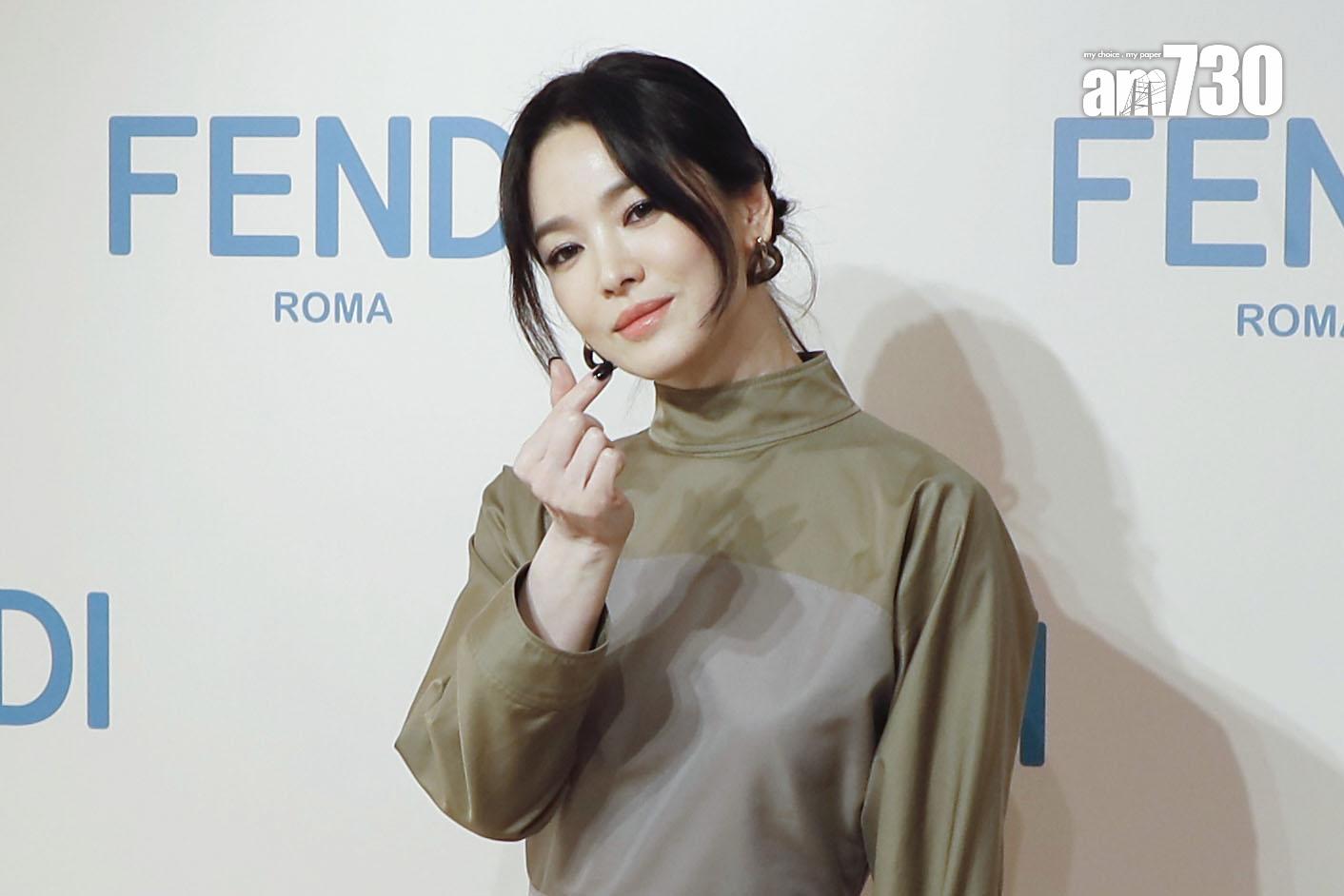 宋慧喬快閃現身品牌活動。(娛樂組攝)