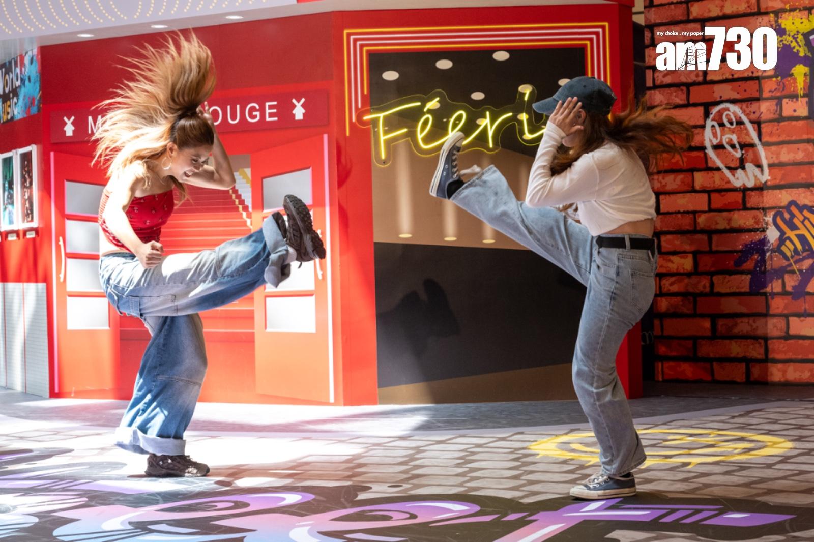 Gao率領Dancers大展舞功。 (陳奕釗攝)