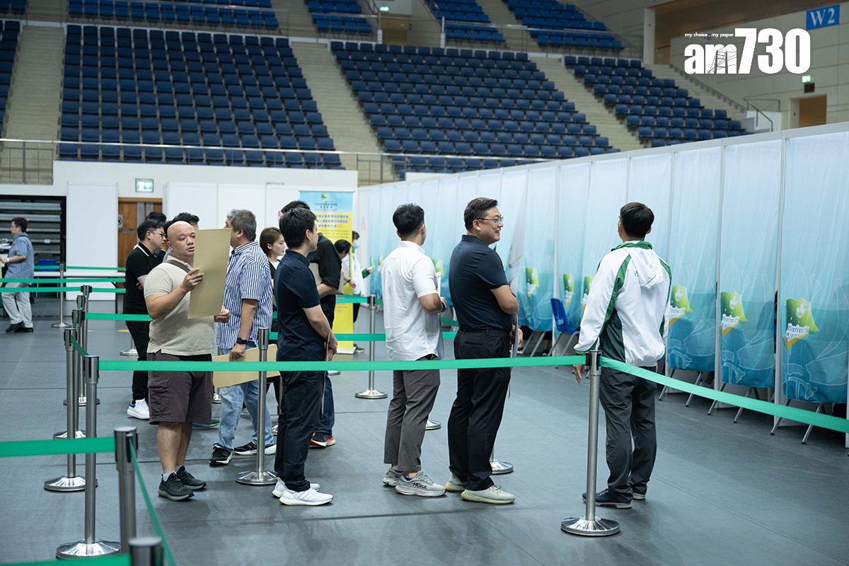 澳門舉行特首選委會委員選舉。(中通社)