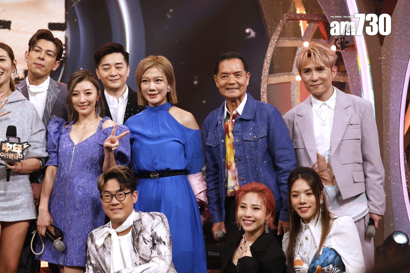 龍婷獲解封,現身《中年好聲音3》錄影。(林俊源攝)