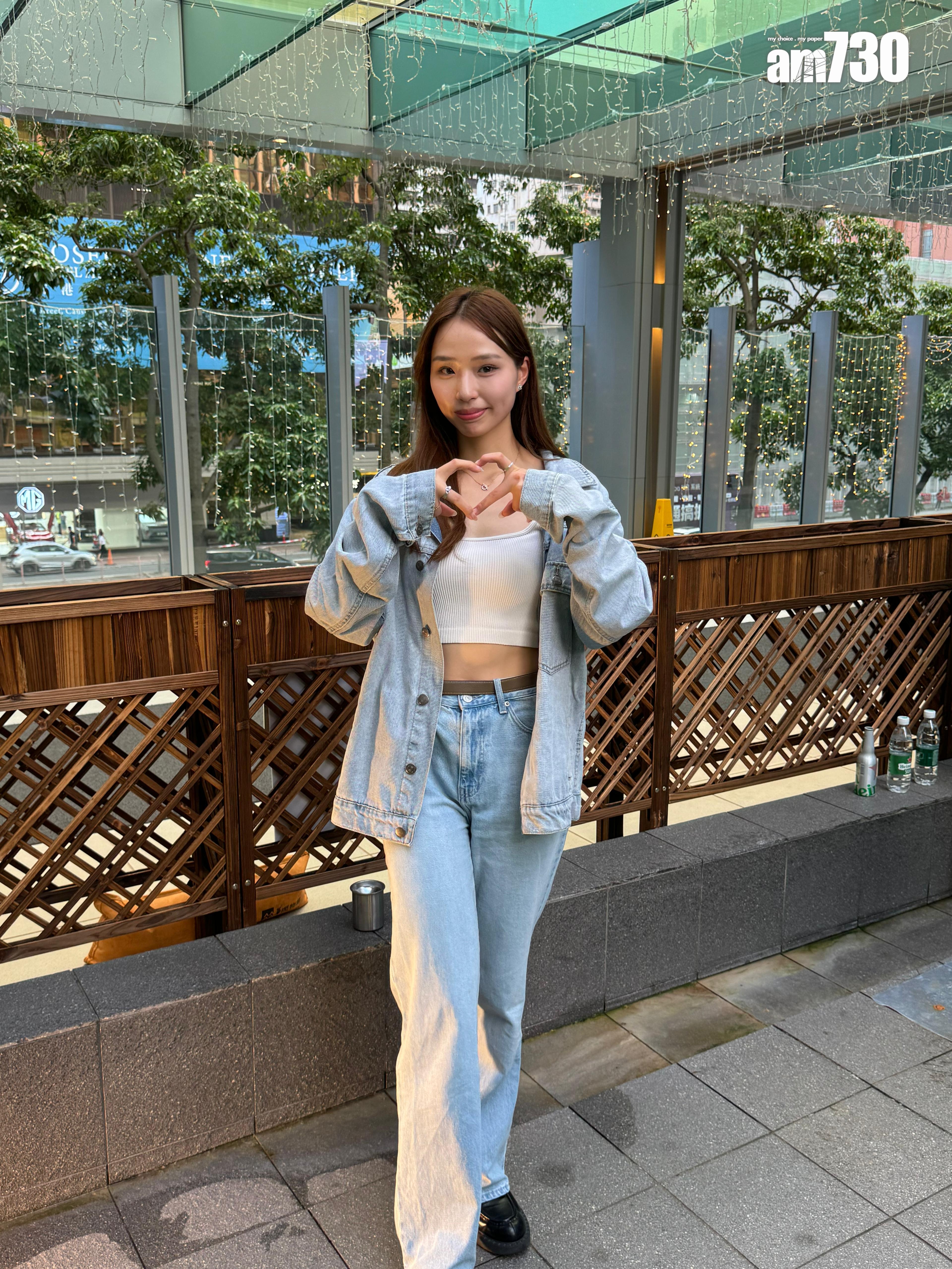 馬詠茹受訪時全程避談舊愛張家朗。 (娛樂組攝)