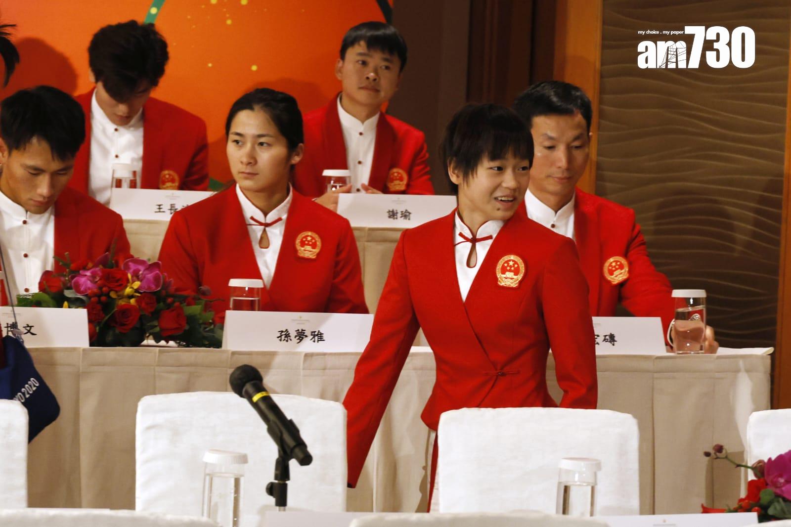 國家隊奧運健兒代表團記者會(林俊源攝)