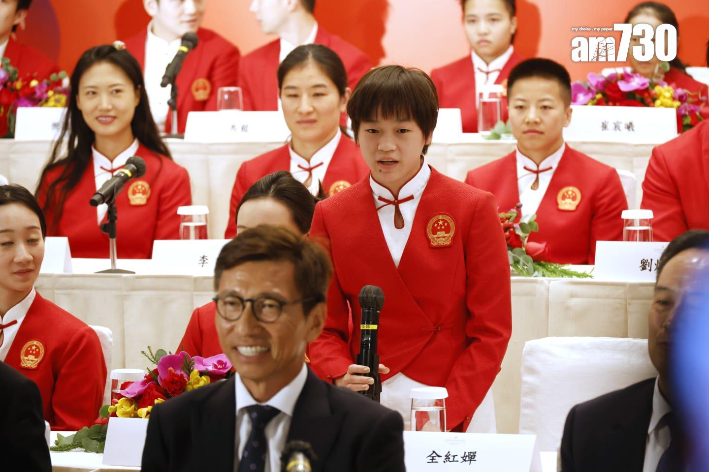 國家隊奧運健兒代表團記者會(林俊源攝)