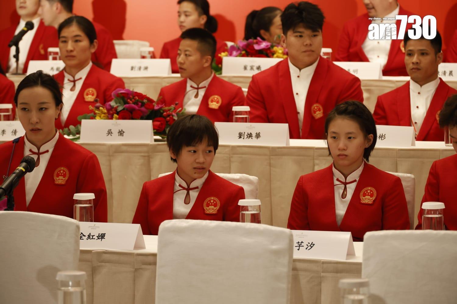 國家隊奧運健兒代表團記者會(林俊源攝)