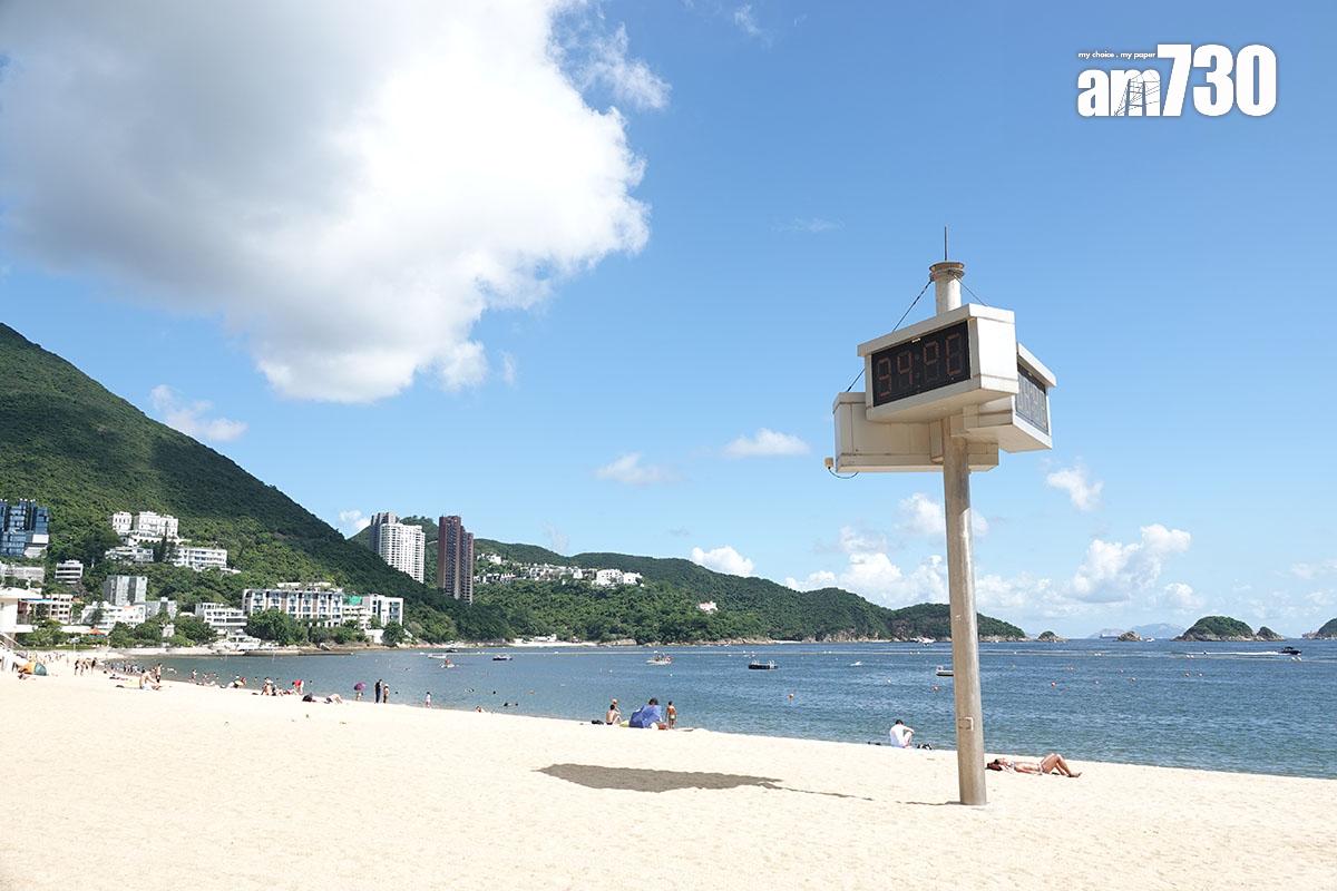 夏日炎炎,不少市民都會到泳灘暢泳消暑。(資料圖片/陳奕釗攝)